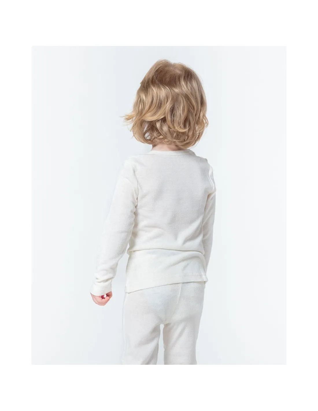 MAGLIA BABY MANICA LUNGA IN SETA BURETTA