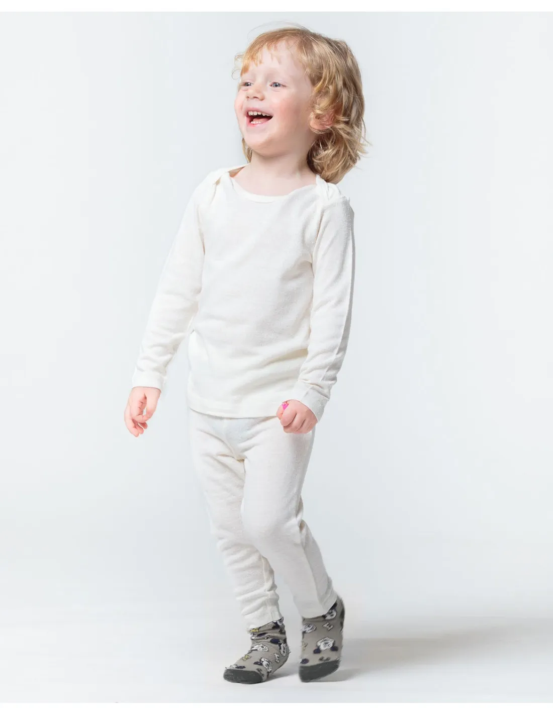 MAGLIA BABY MANICA LUNGA IN SETA BURETTA