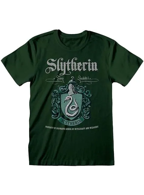 Maglietta stemma Serpeverde - Harry Potter