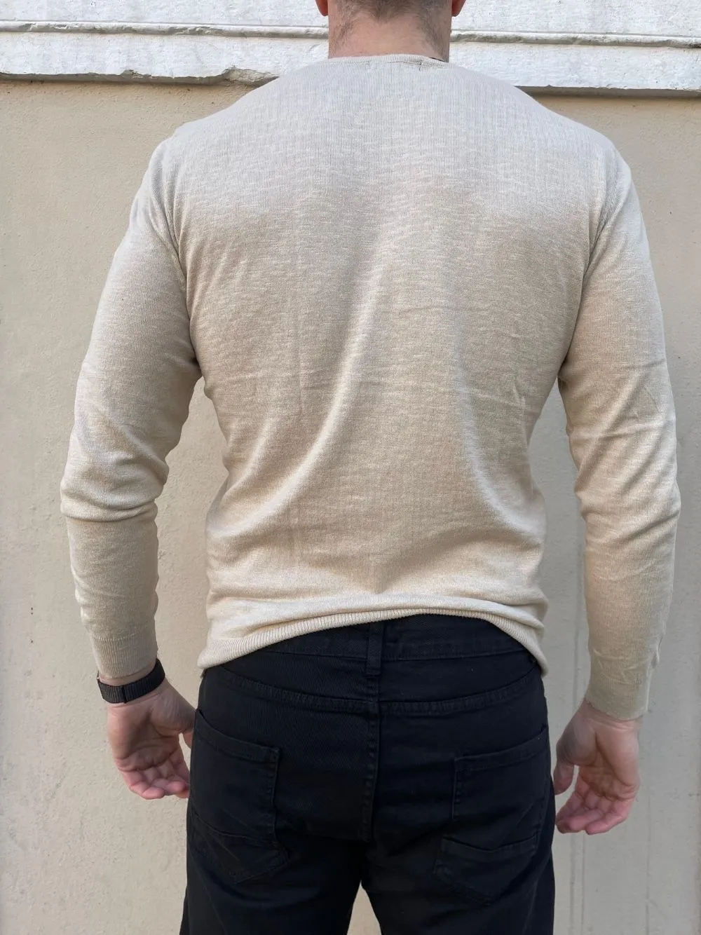 Maglioncino basic leggero girocollo