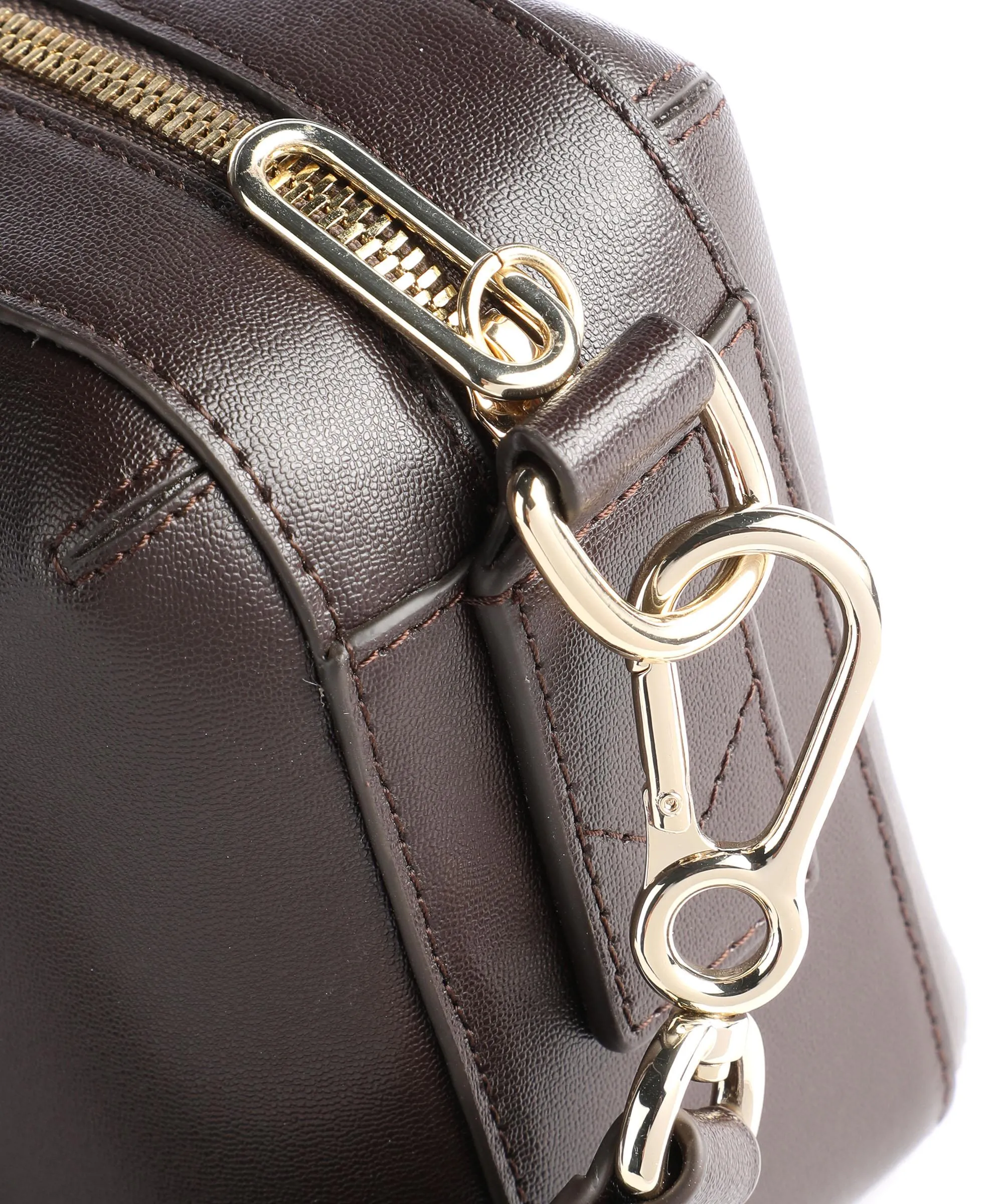  Mandarina Duck Luna Borsa a tracolla pelle di vitello finemente grana marrone scuro  
