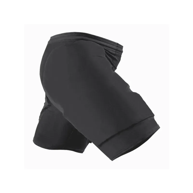 MC DAVID PANTALONE CORTO HEX IMBOTTITO PORTIERE - PRIMO STRATO - NERO