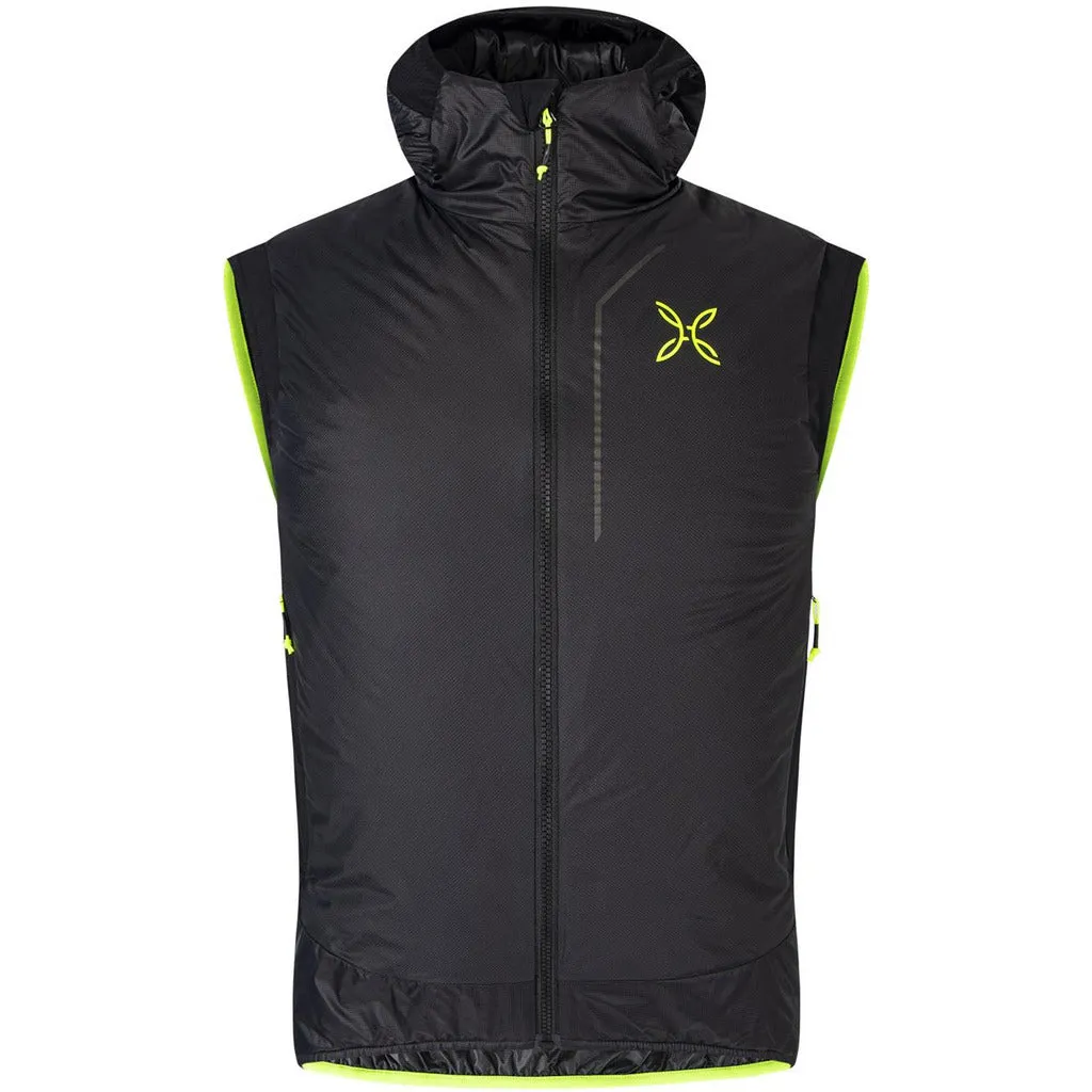 Montura Eiger Vest Nero / Giallo Fluo - Gilet Imbottito