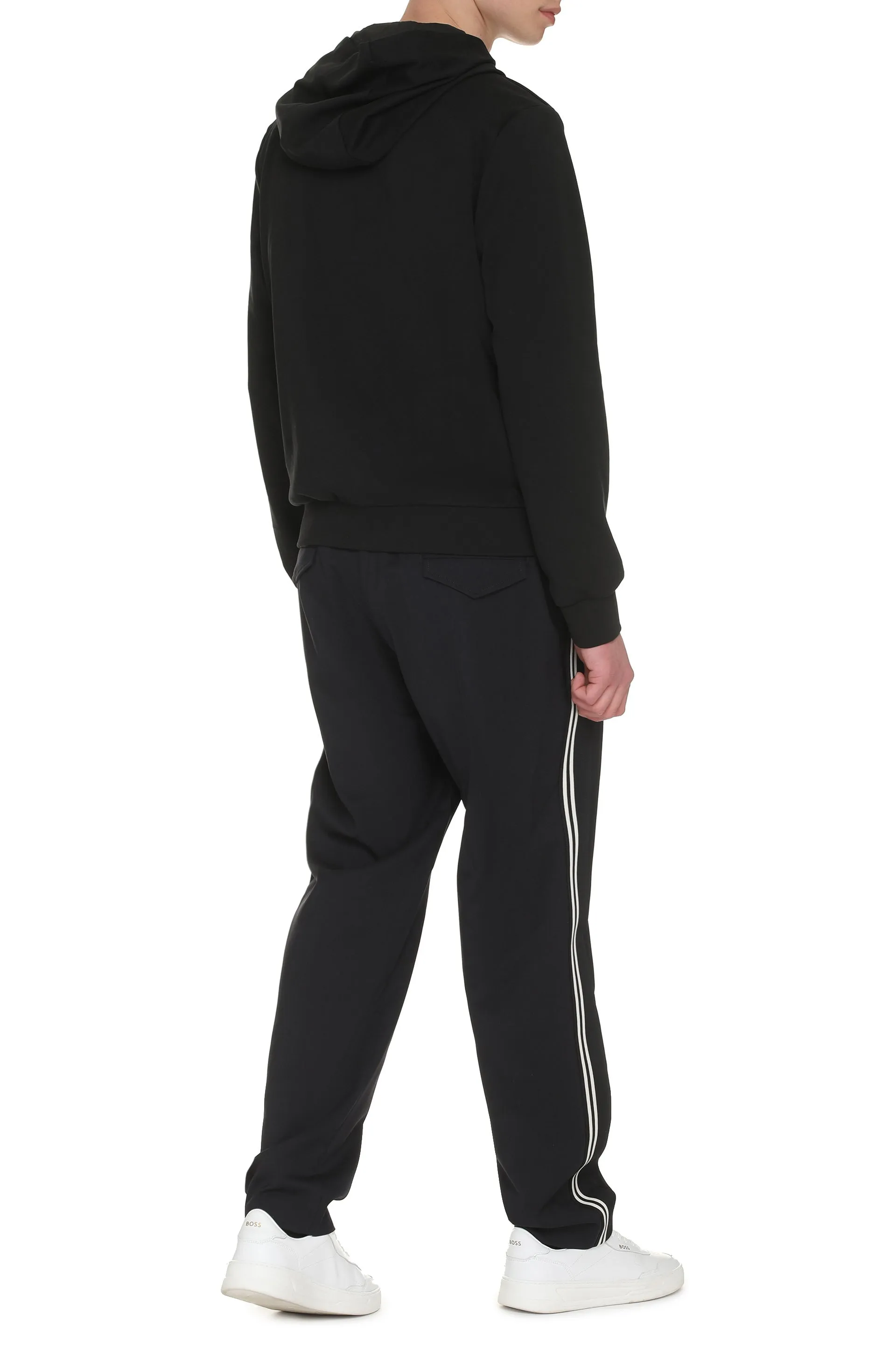 Moose Knuckles Felpa Air Down Explorer con pannello frontale imbottito