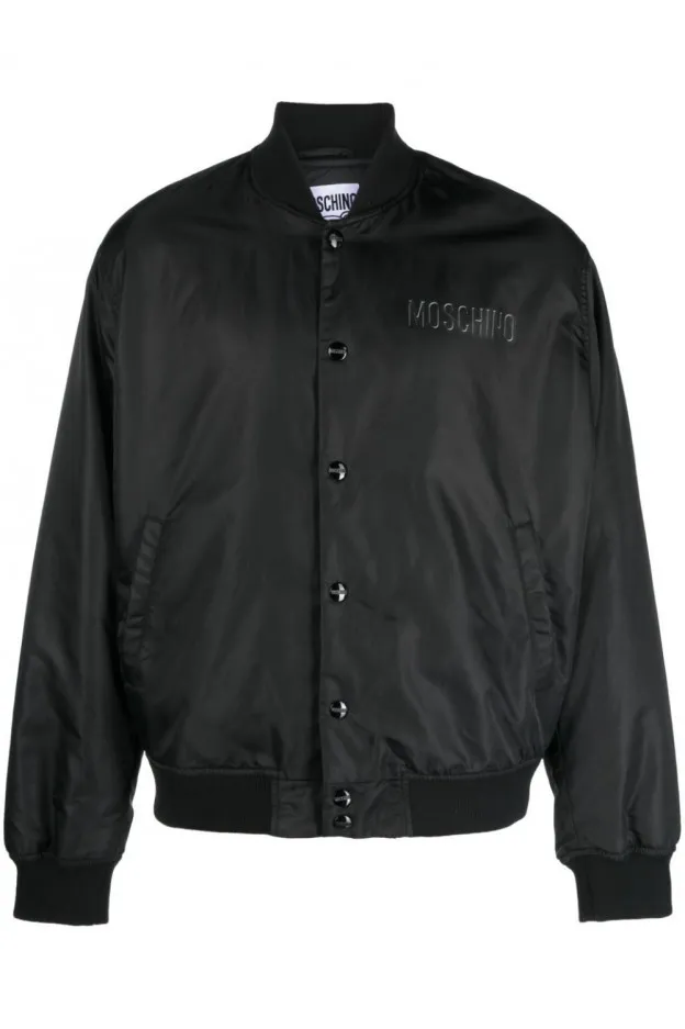 Moschino Bomber con stampa