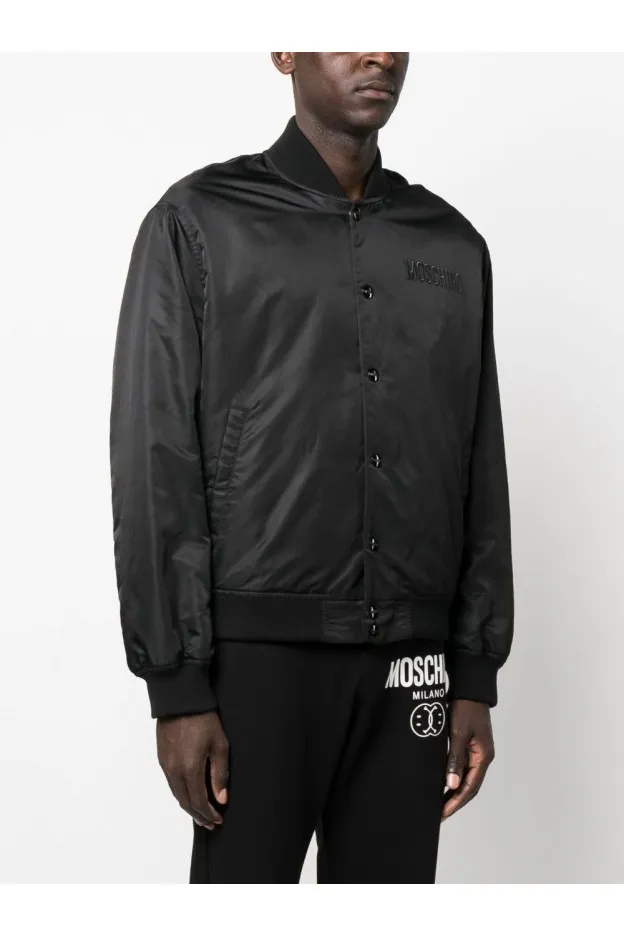 Moschino Bomber con stampa