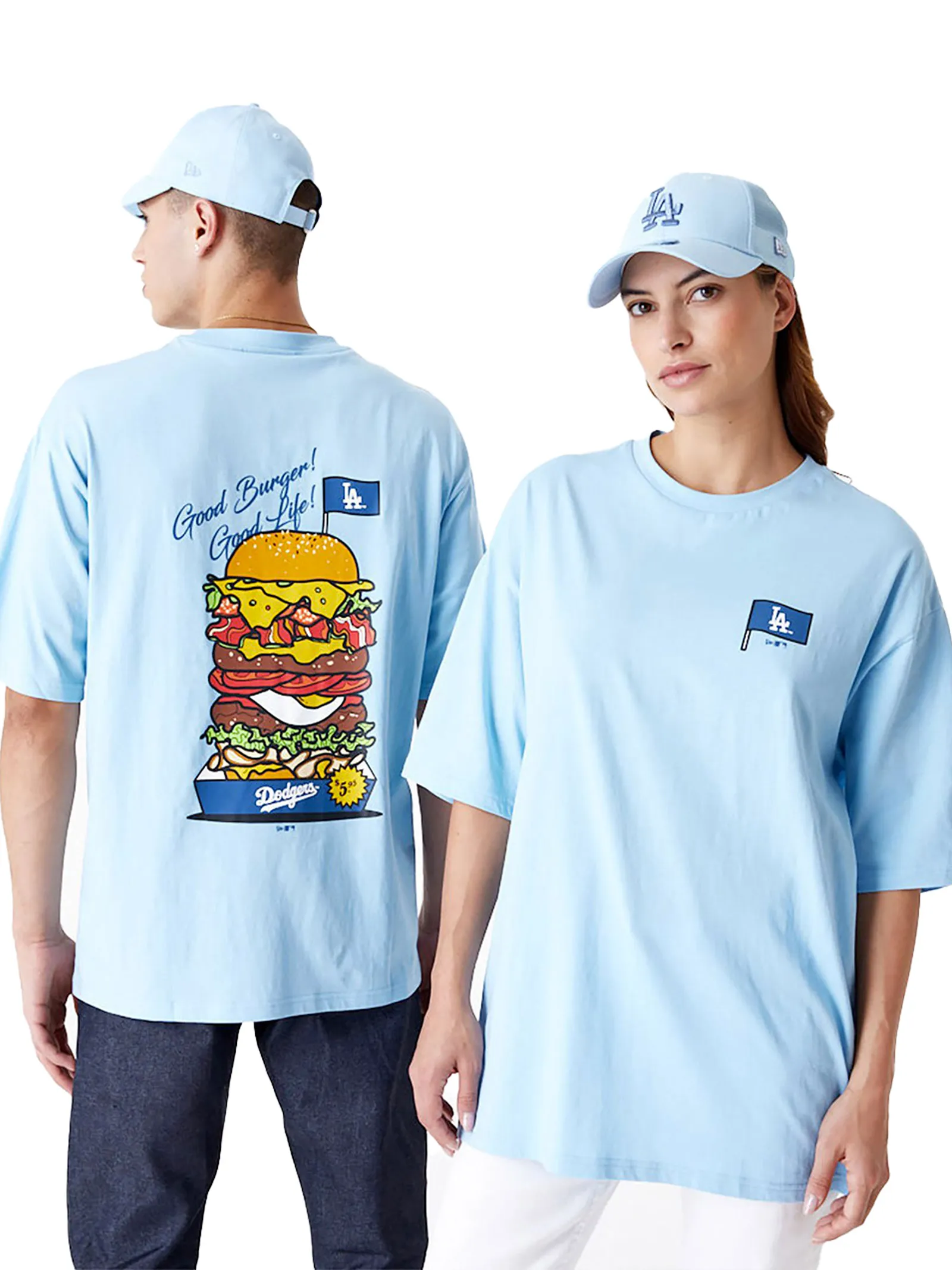 NEW ERA T-shirt Oversize LA Dodgers