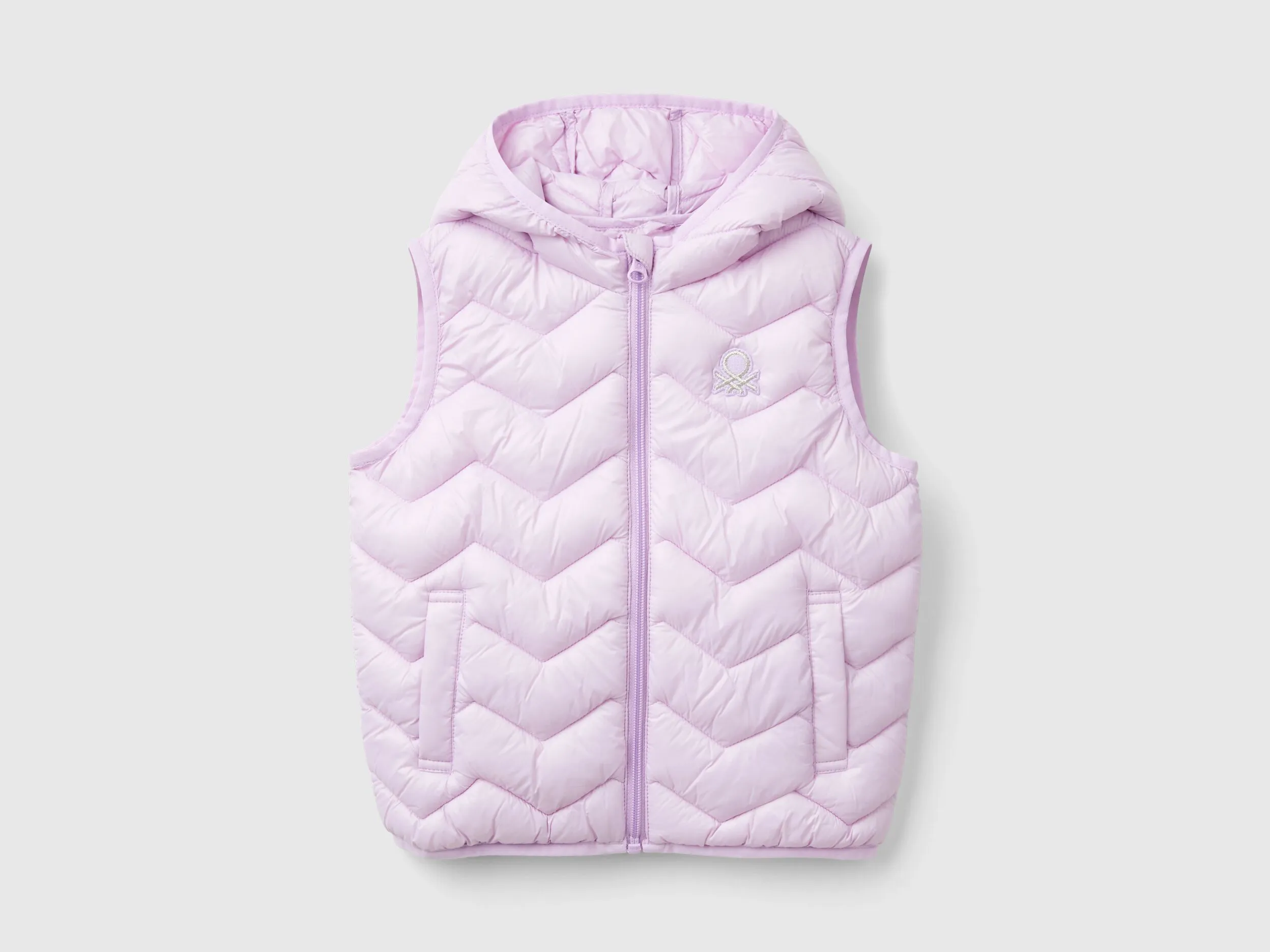 Nuovi arrivi Gilet imbottito in ovatta 3D con cappuccio