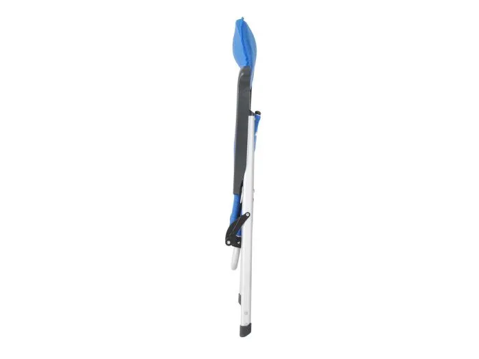 Obelink Ibiza Luxe sedia schienale reclinabile blu cobalto