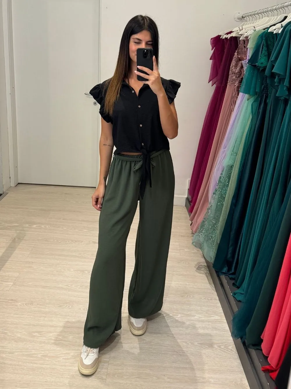 Pantalone palazzo leggero