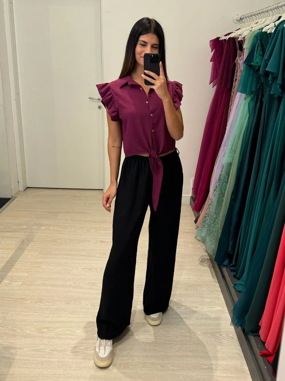 Pantalone palazzo leggero