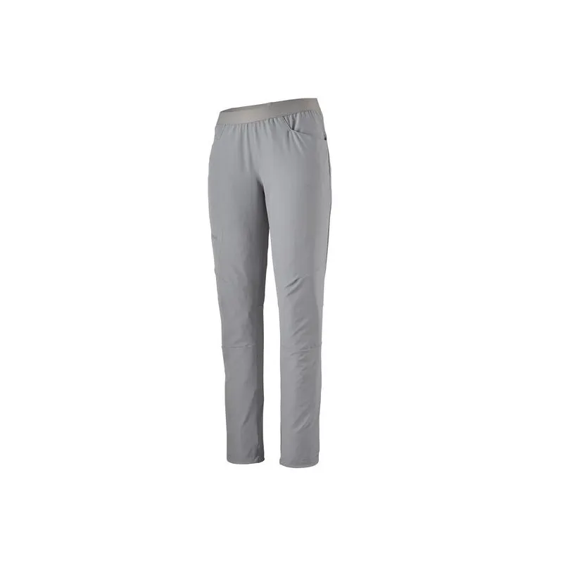 Pantaloni da arrampicata da donna Patagonia Chambeau Rock (Grigio piuma)