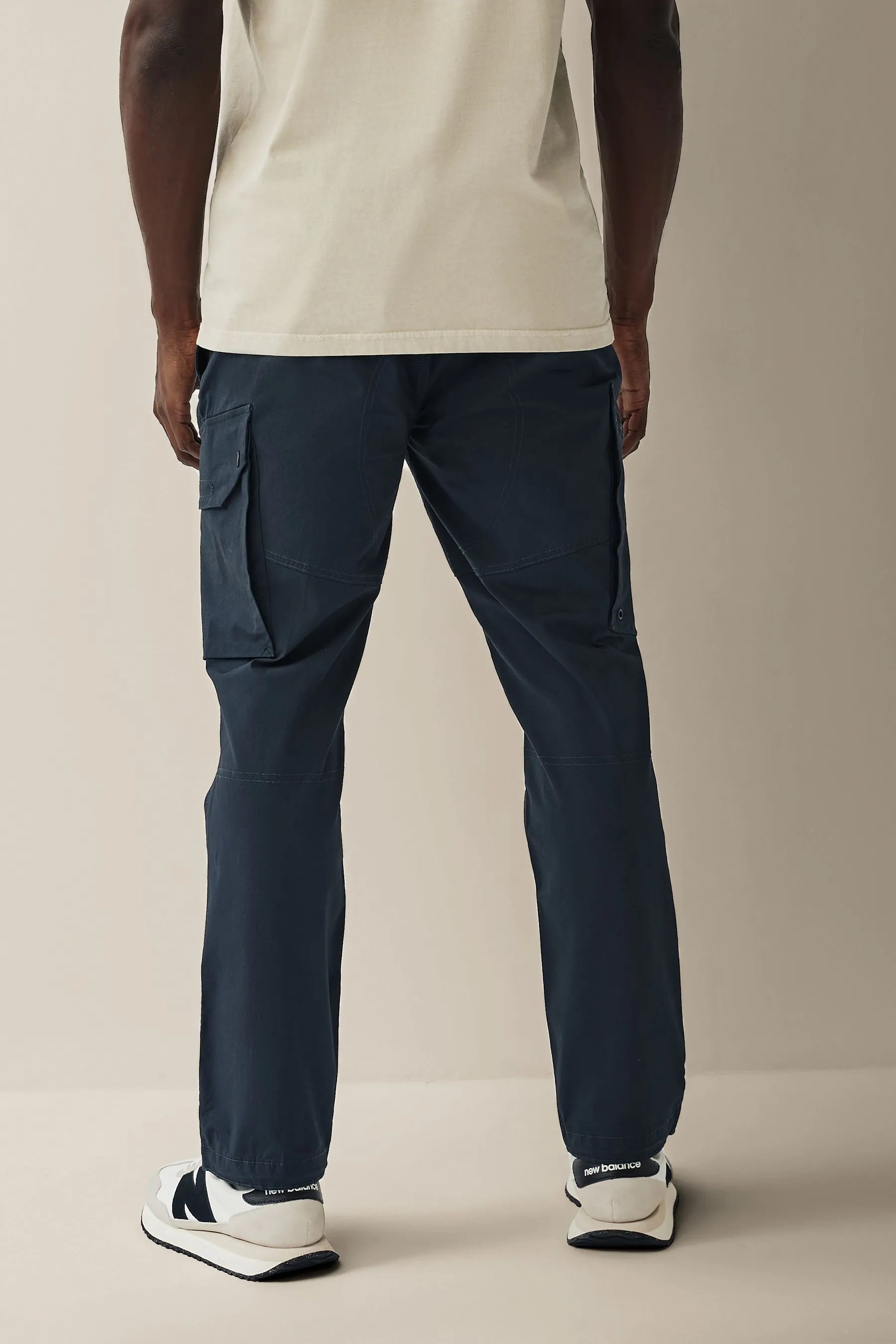 Pantaloni multitasche cargo elasticizzato leggero