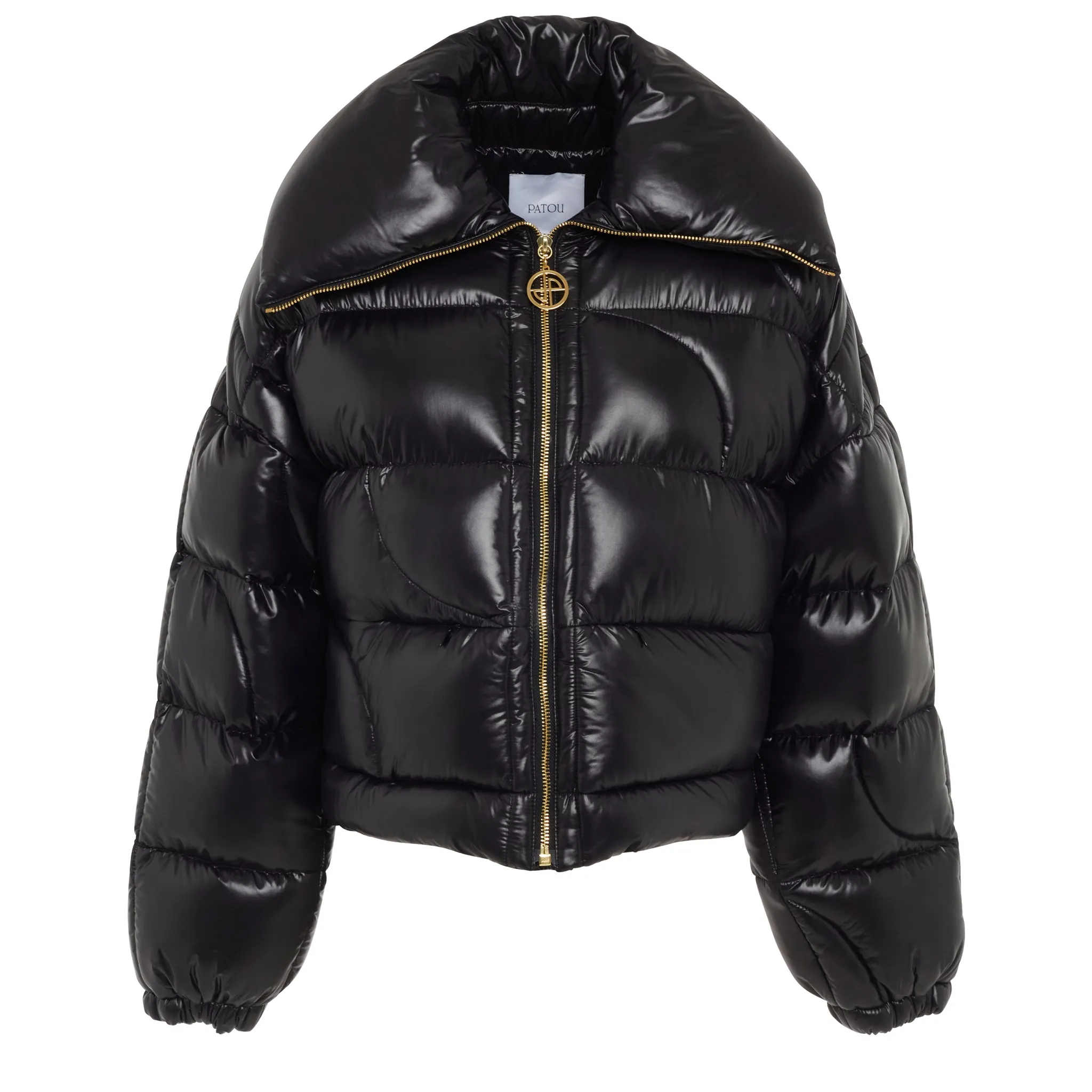 PATOU  Piumino oversize in tessuto nero