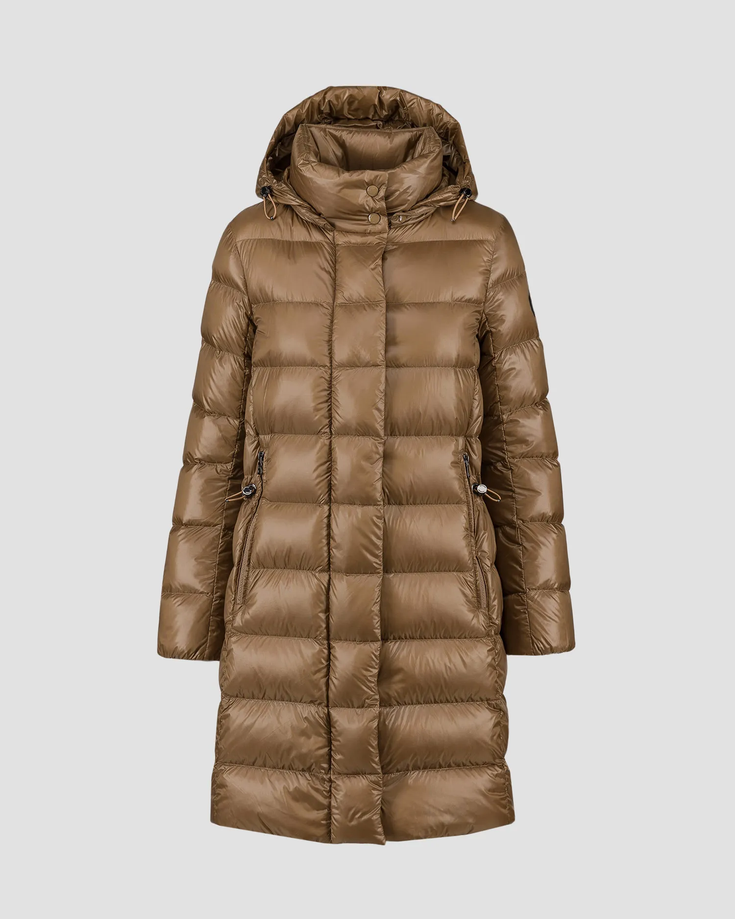 Piumino lungo marrone da donna BOGNER Lynn-D4 36306550-794