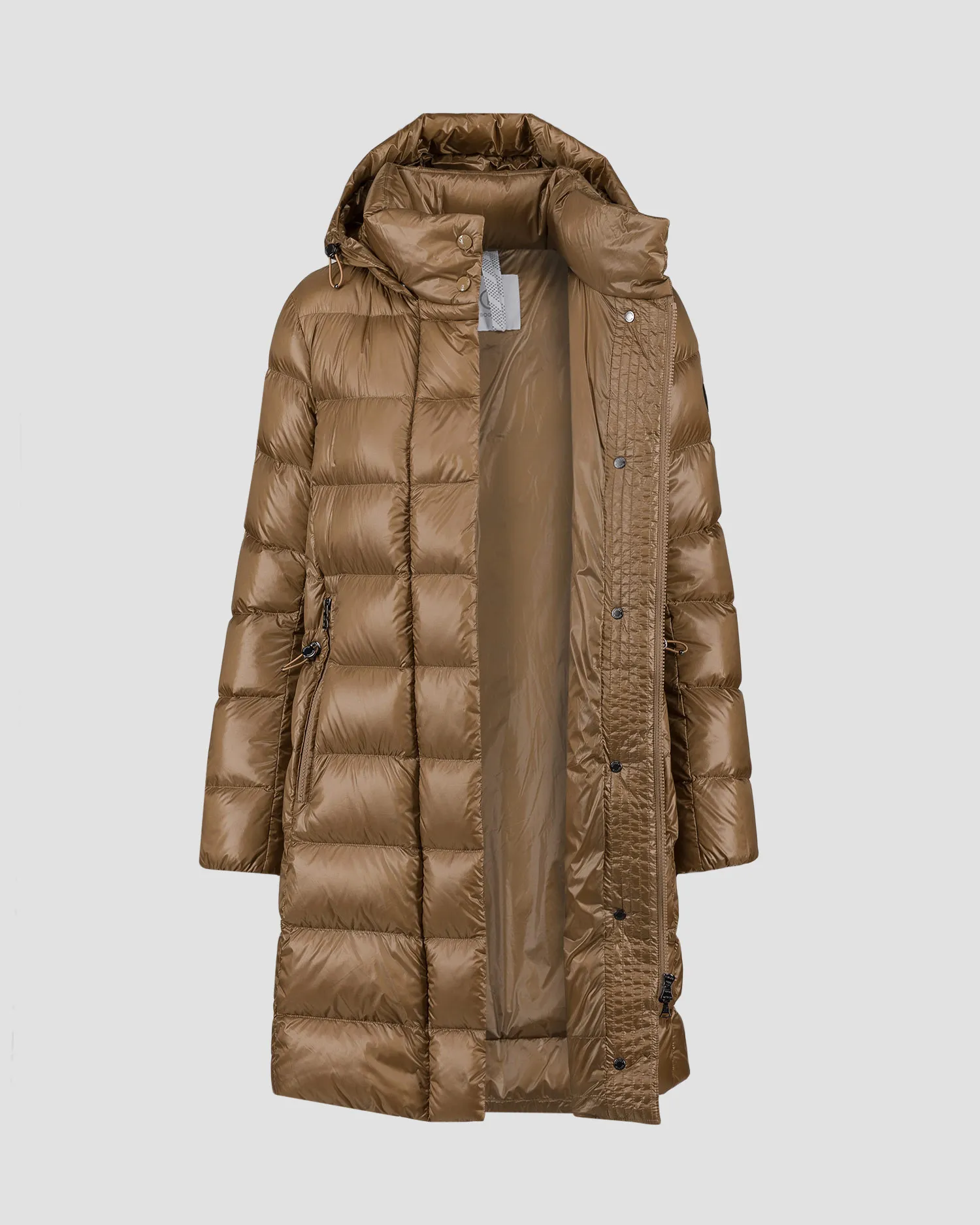 Piumino lungo marrone da donna BOGNER Lynn-D4 36306550-794