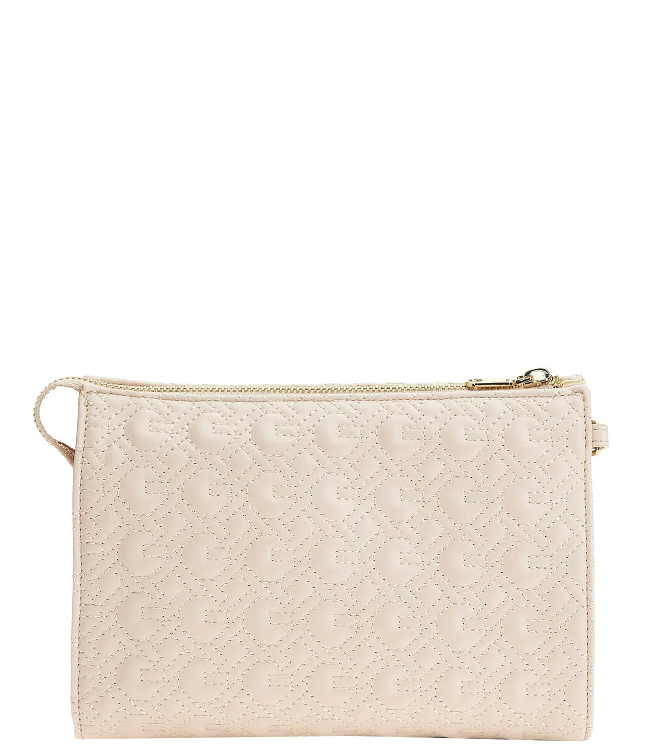 Pochette a mano logo trapuntata