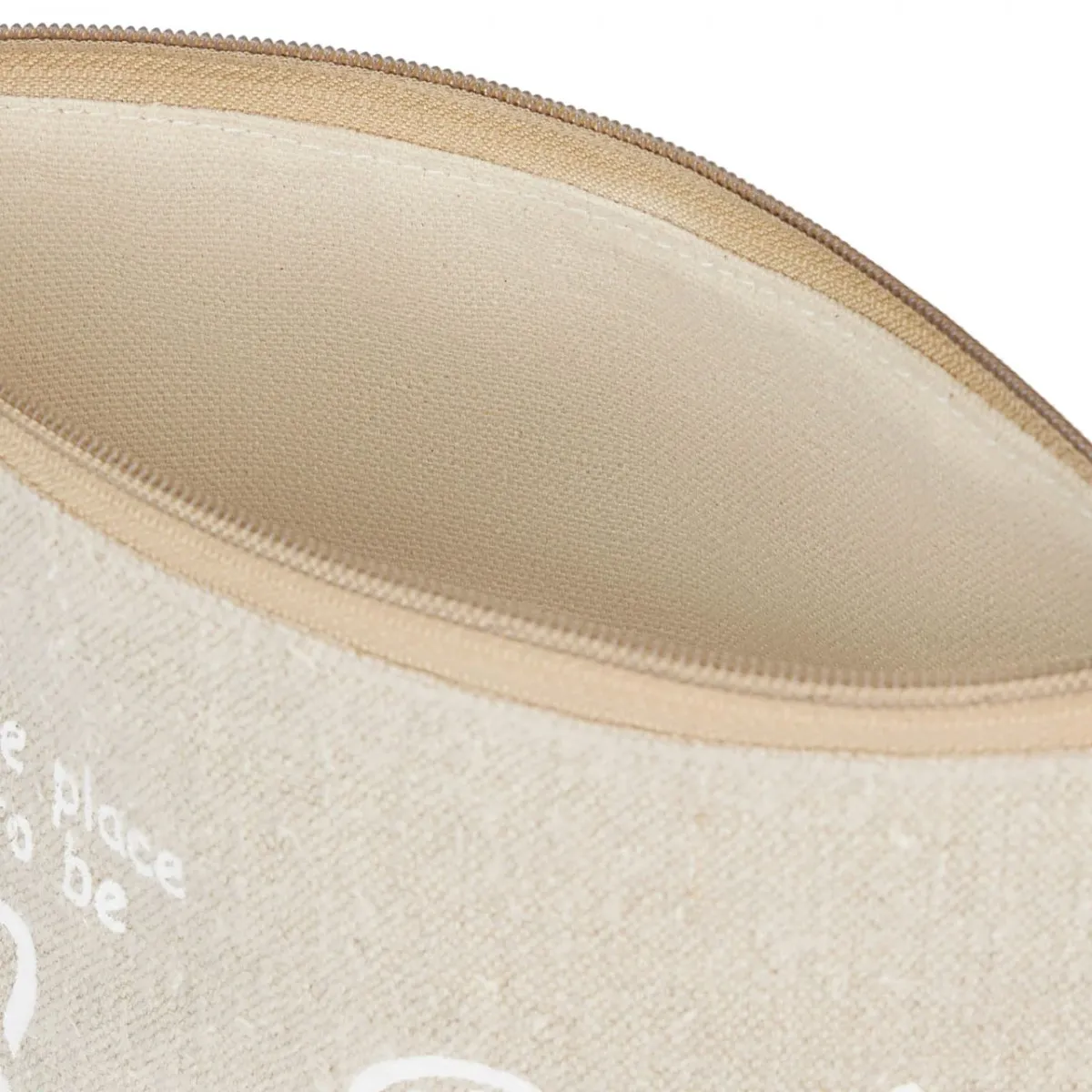 Pochette Aline In Lino Beige