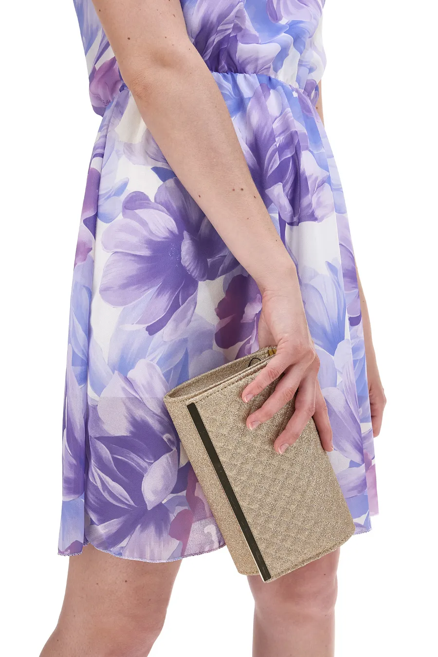 Pochette Coveri Collection Sera Oro Glitter