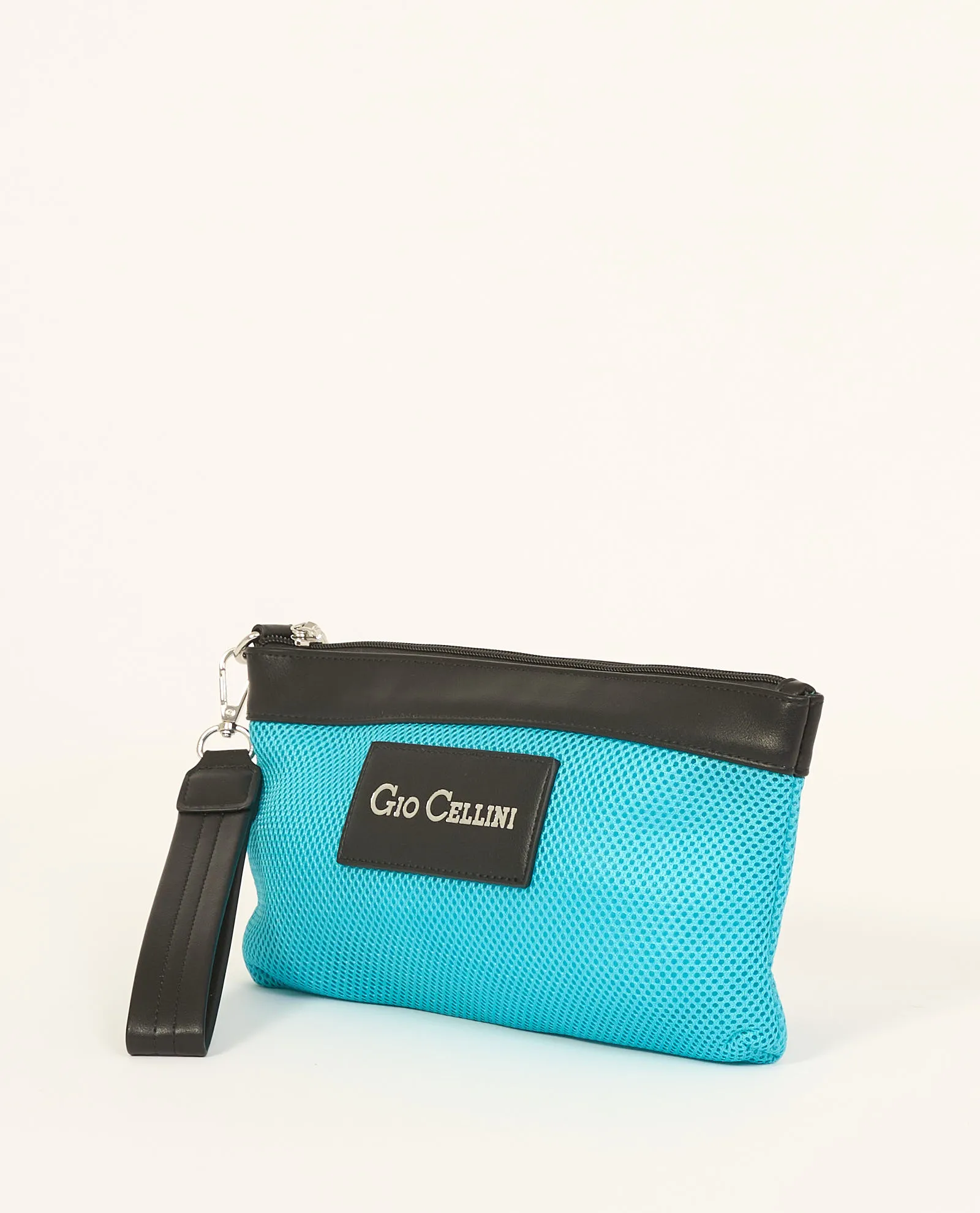 Pochette grande da mare Gio Cellini con polsino e zip