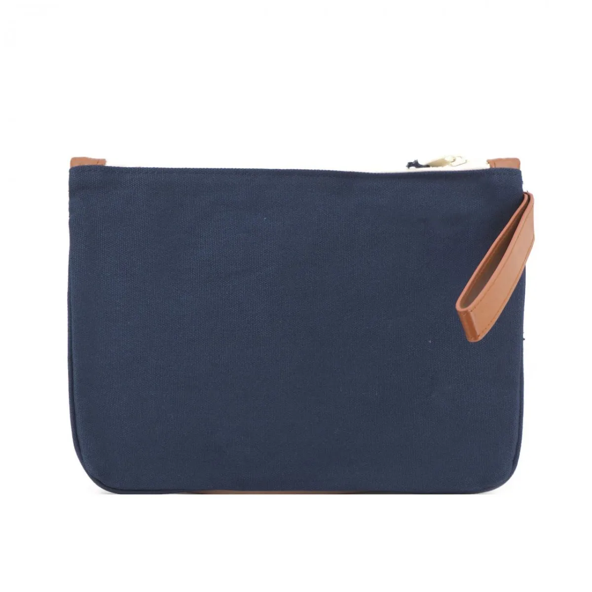 Pochette Parisienne In Tela, Blu