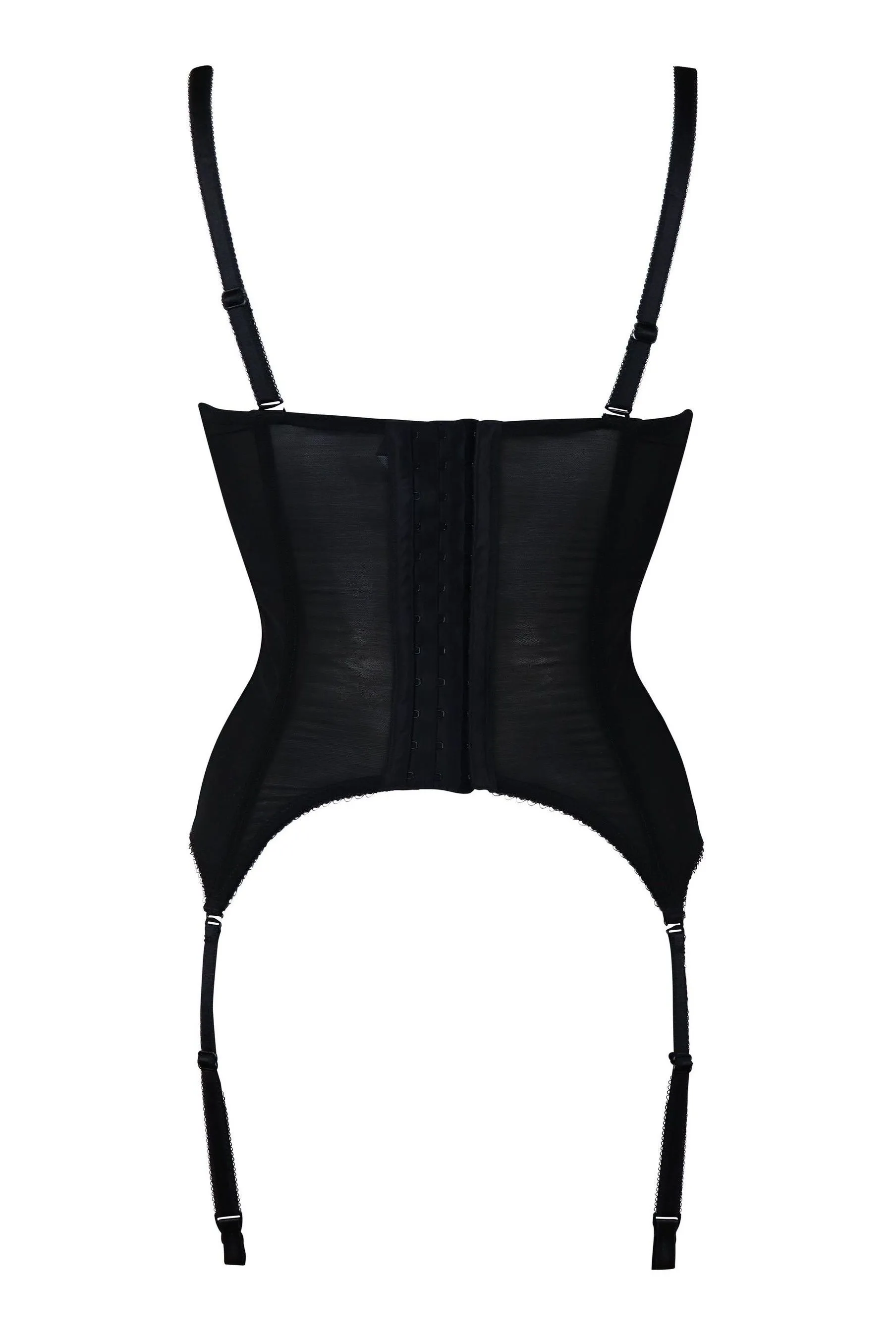 Pour Moi - Amour - Reggiseno basco imbottito con ferretto e spalline