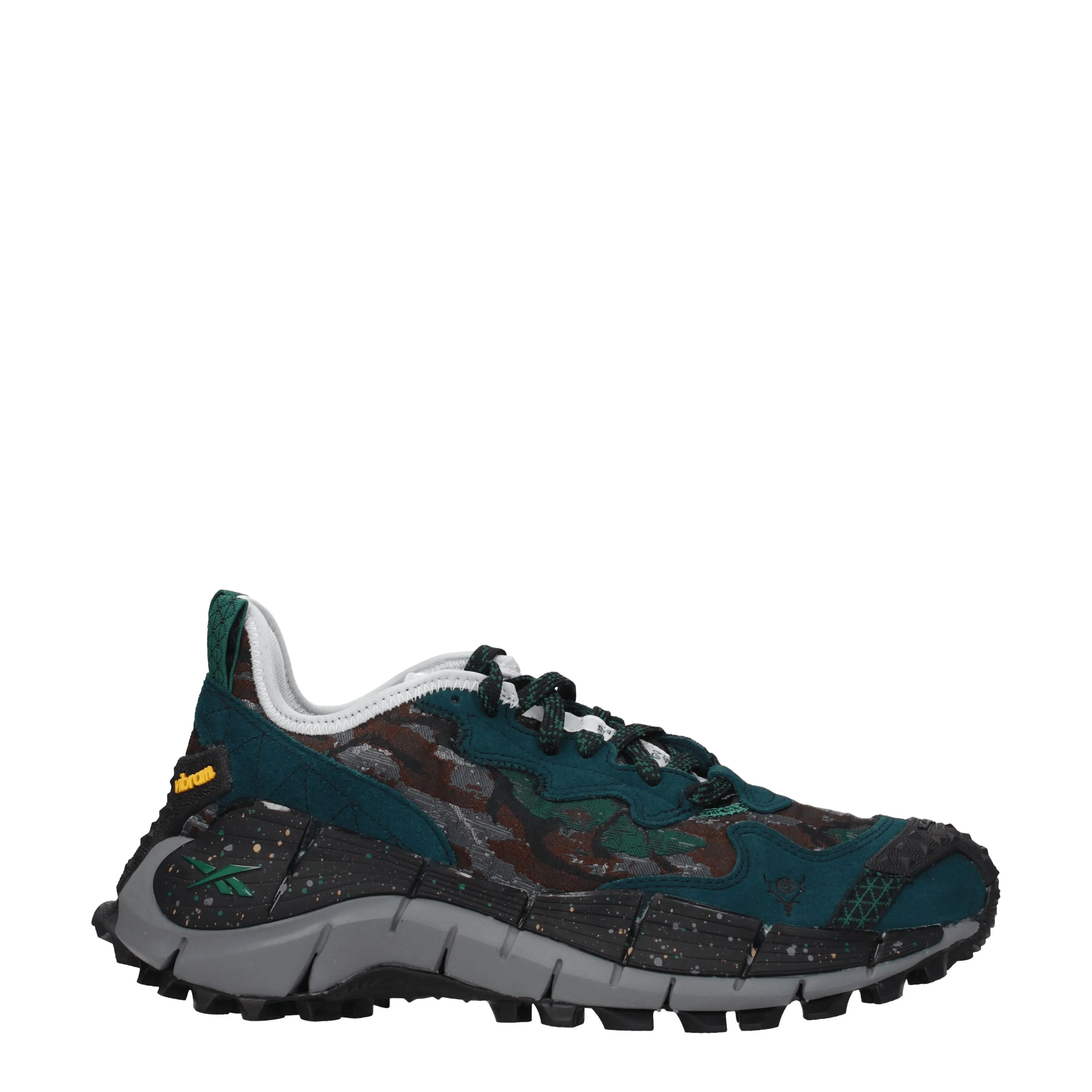 Reebok Sneakers Zig kinetica vibram Uomo Pelle Blu/Blu Minerale