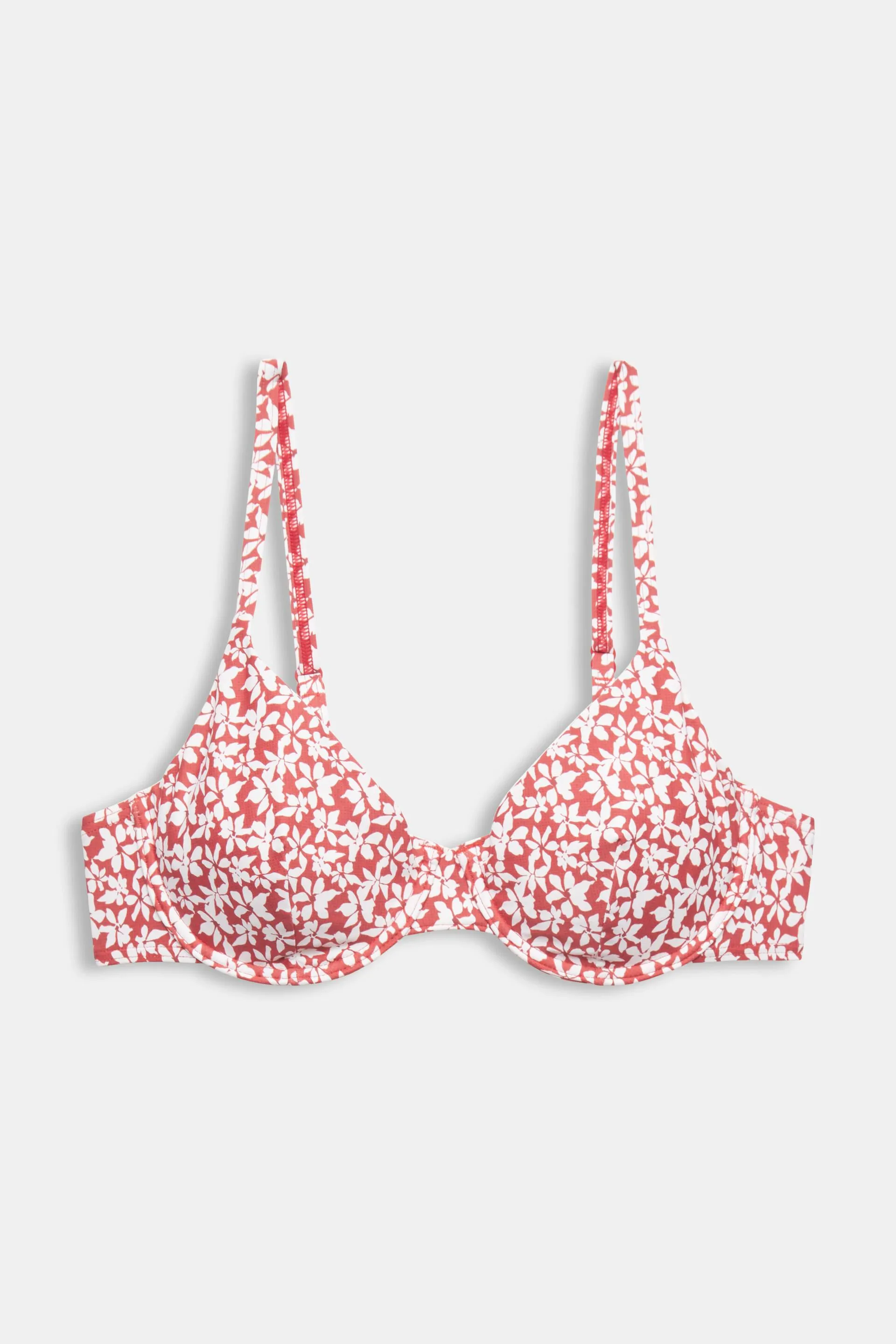 Reggiseno da bikini non imbottito con ferretto e stampa