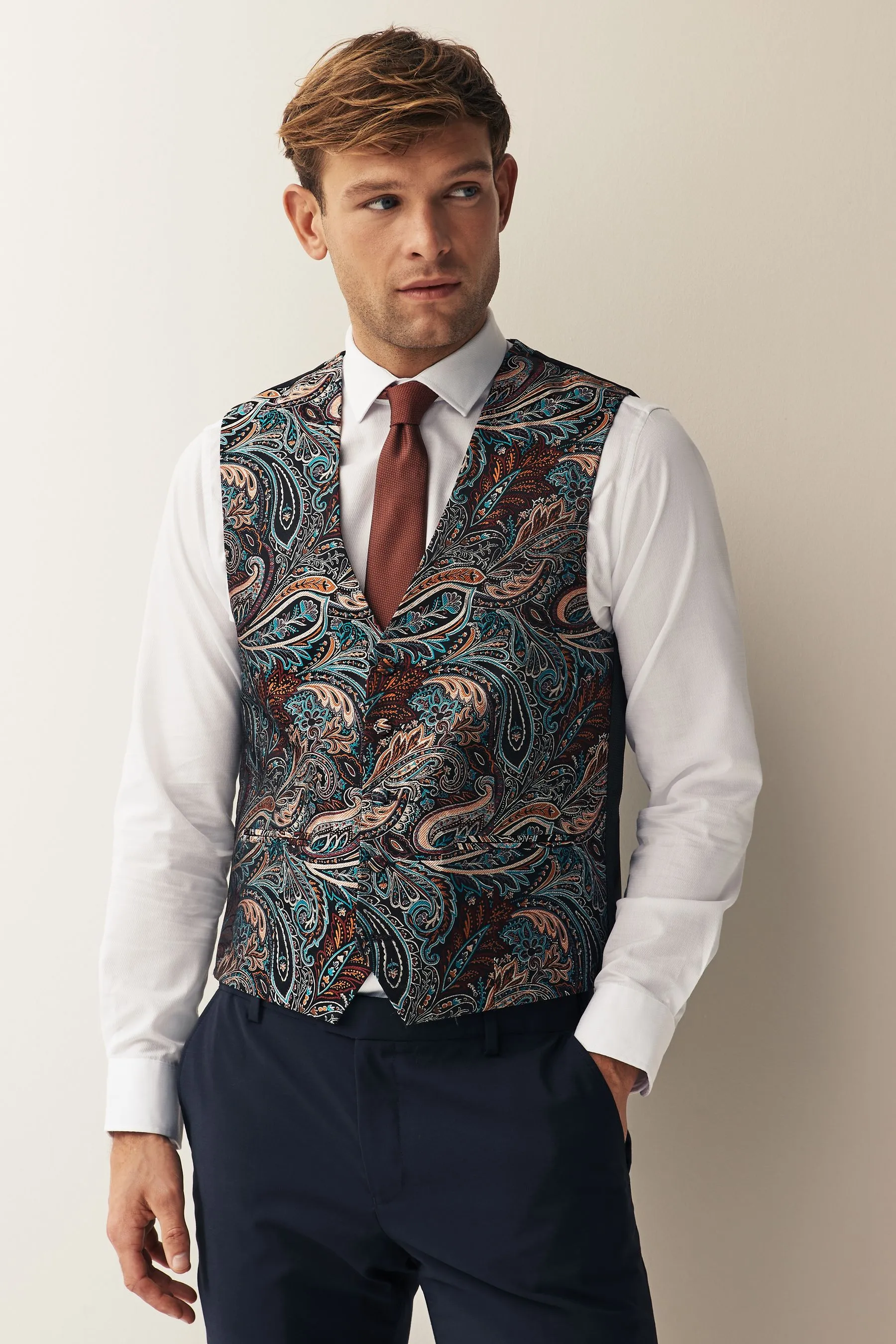 Regular - Gilet Occasione speciale vestibilità attillata