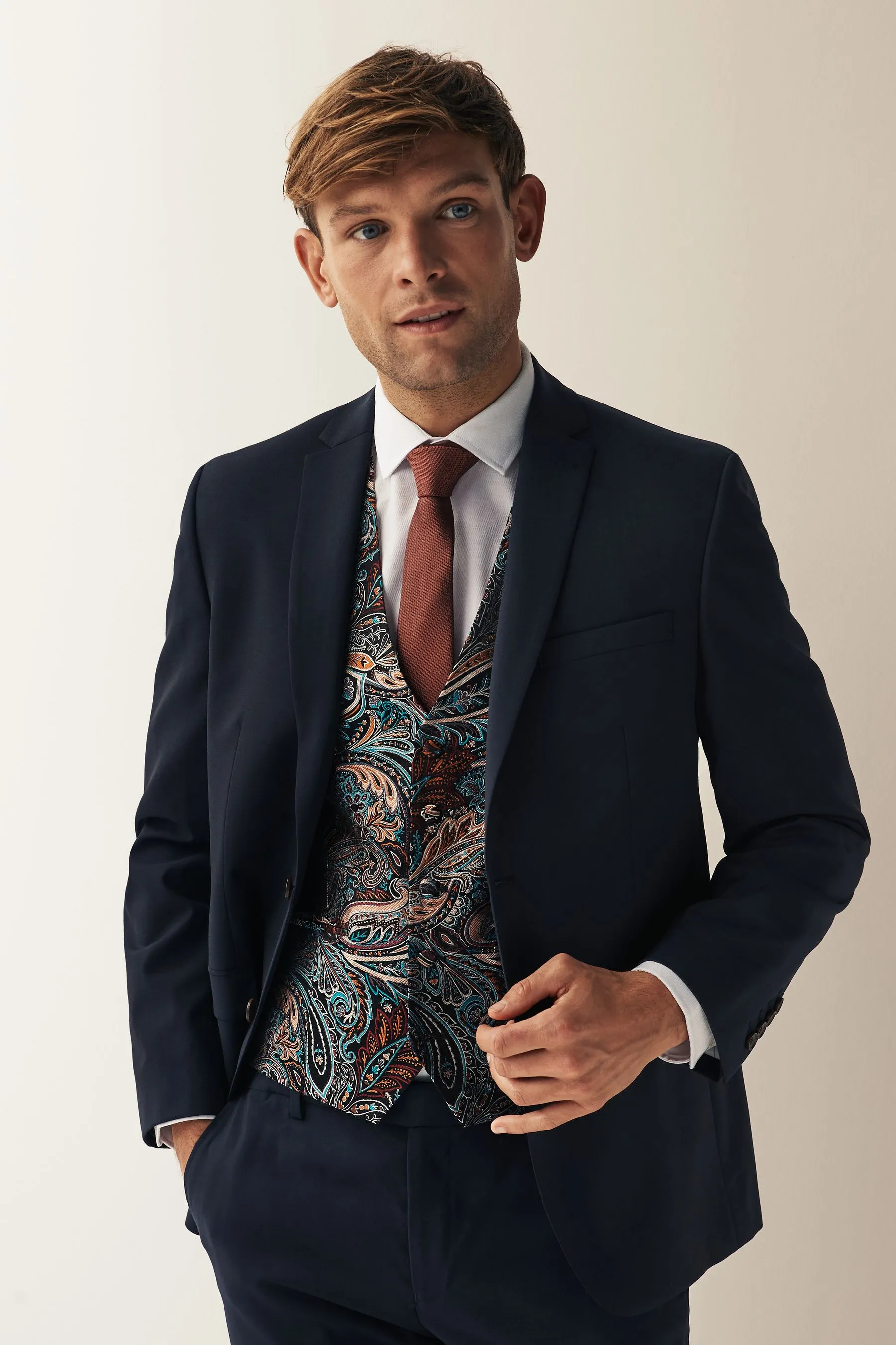 Regular - Gilet Occasione speciale vestibilità attillata
