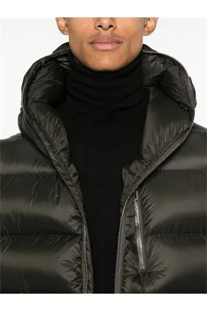 RICK OWENS Abbigliamento,Smanicati Gilet imbottito Sealed verde 