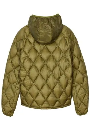 ROA APPAREL Abbigliamento,Giubbotti Piumino leggero in nylon verde 
