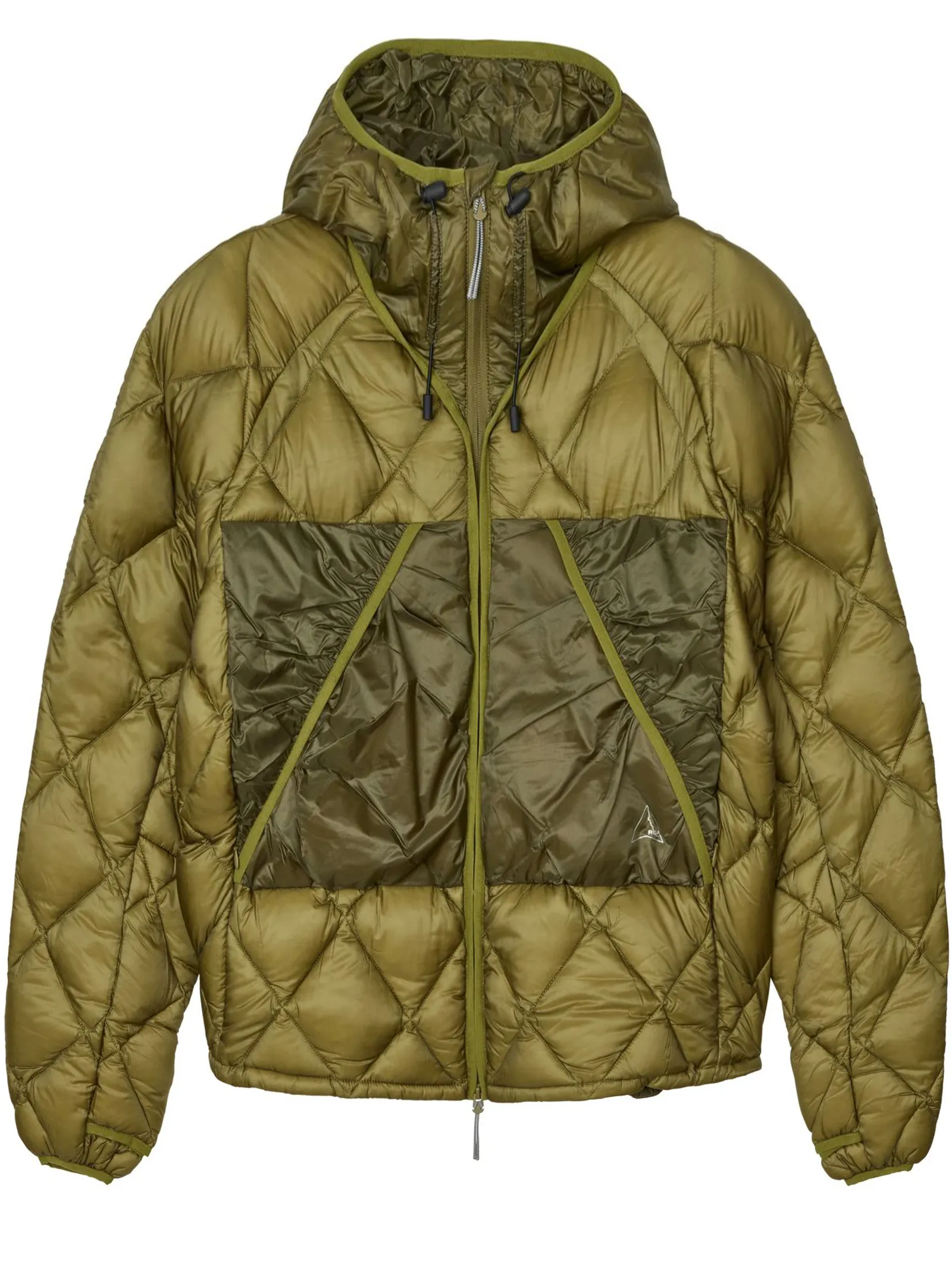 ROA APPAREL Abbigliamento,Giubbotti Piumino leggero in nylon verde 