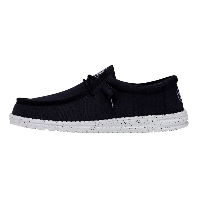 SCARPE WALLY SLUB CANVAS DA UOMO HEY DUDE