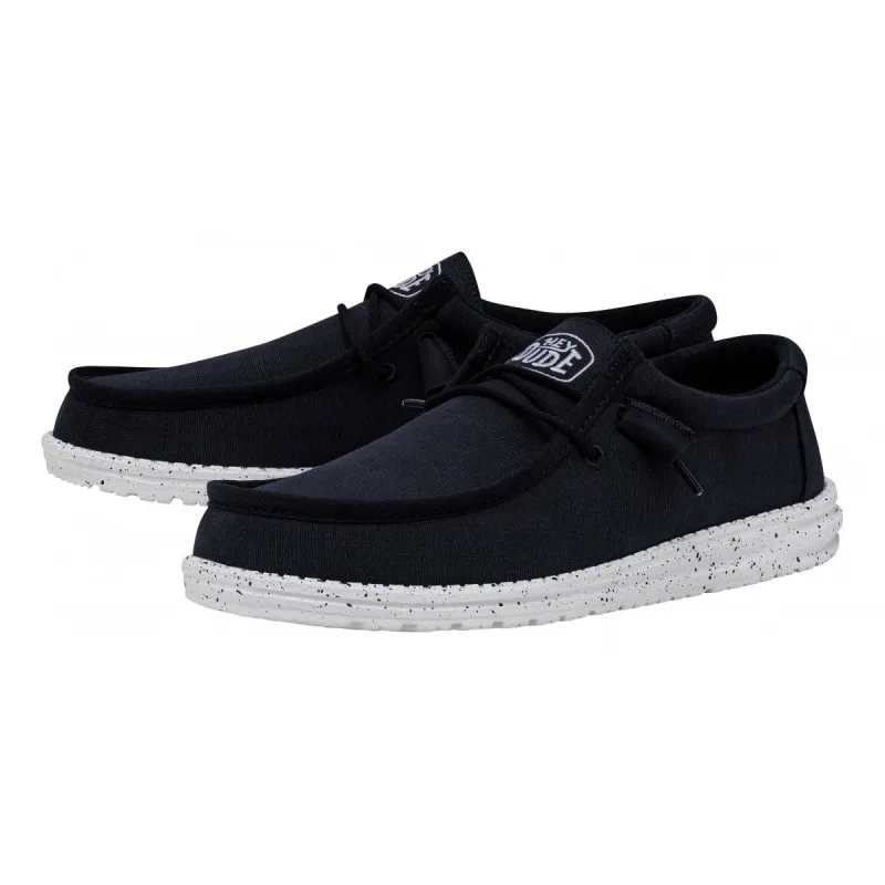 SCARPE WALLY SLUB CANVAS DA UOMO HEY DUDE