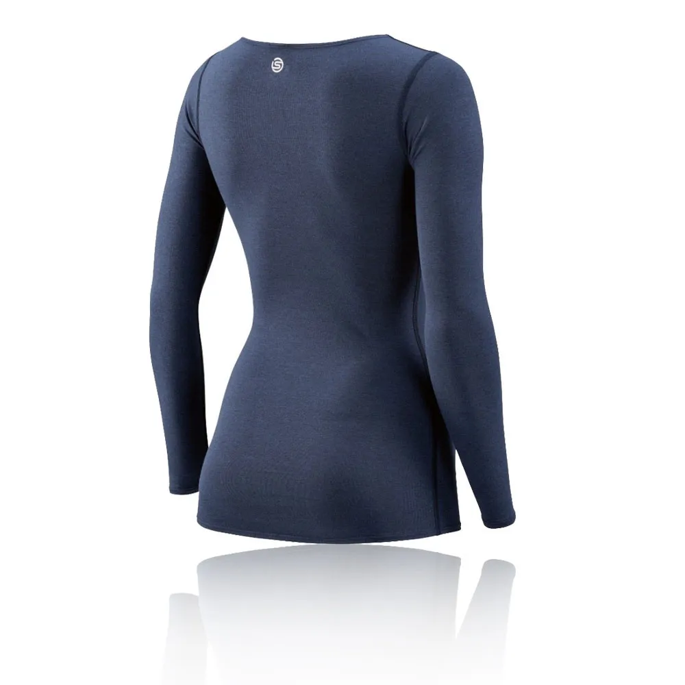 Skins DNAmic Sleep Recovery per donna Manica lunga Maglia a compressione