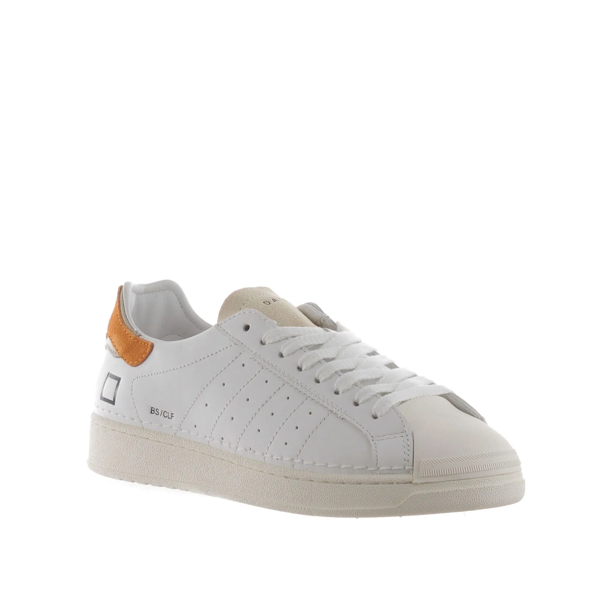 Sneaker base calf in pelle