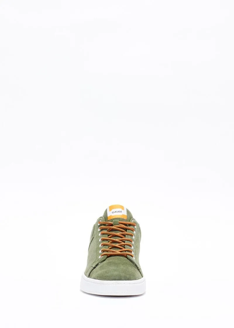 Sneaker in pelle scamosciata