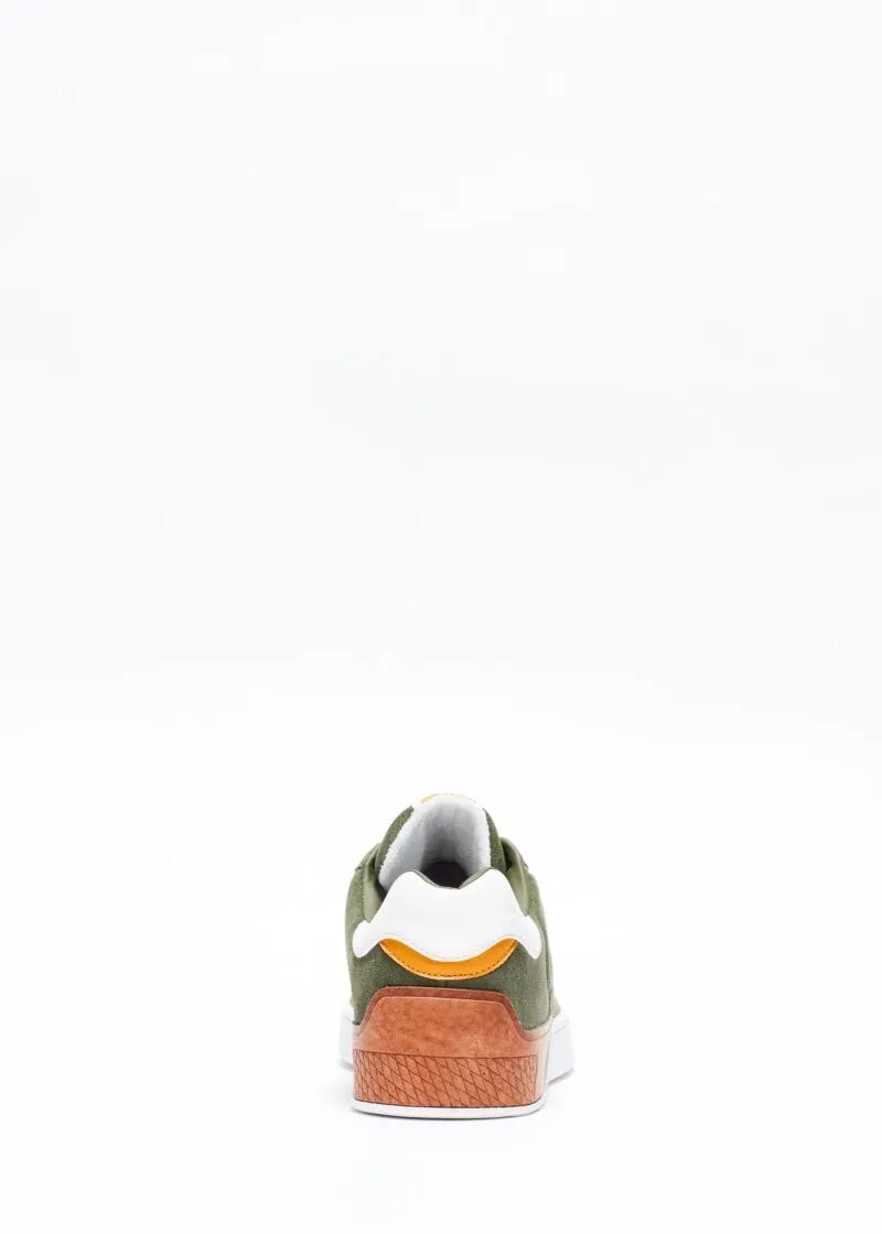 Sneaker in pelle scamosciata