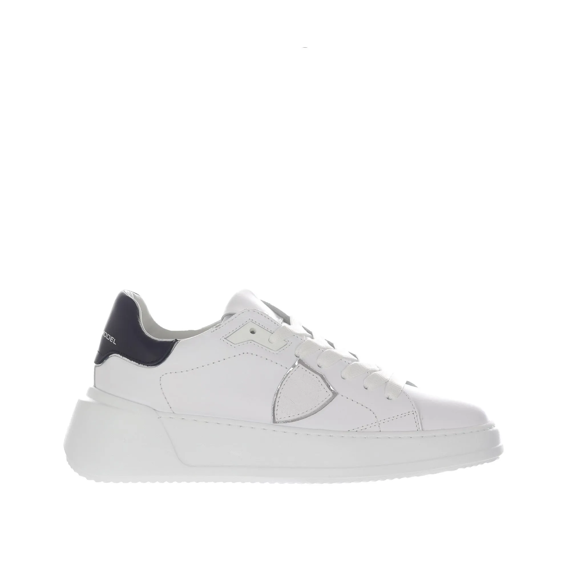 Sneaker tres temple in pelle
