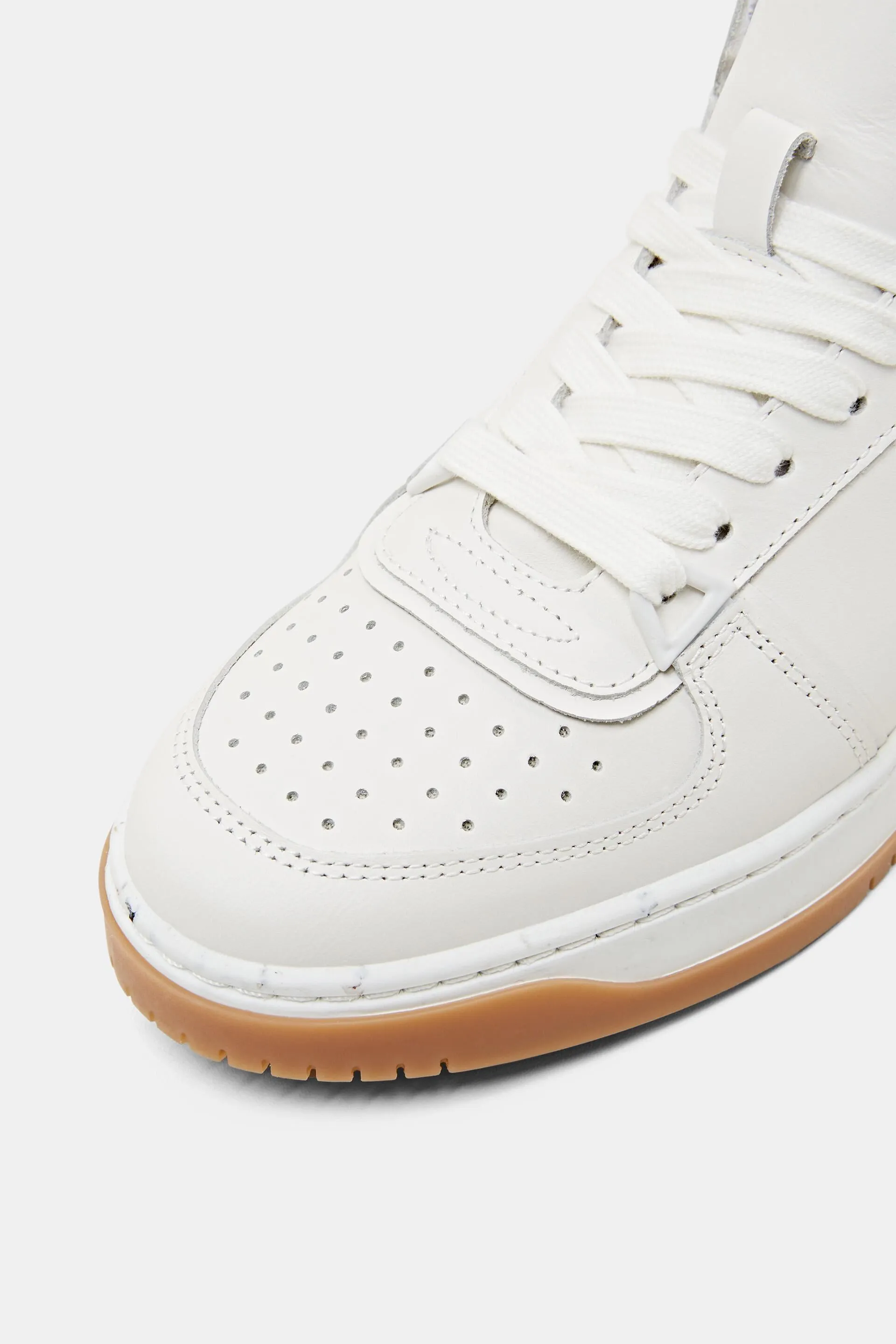 Sneakers alte in pelle