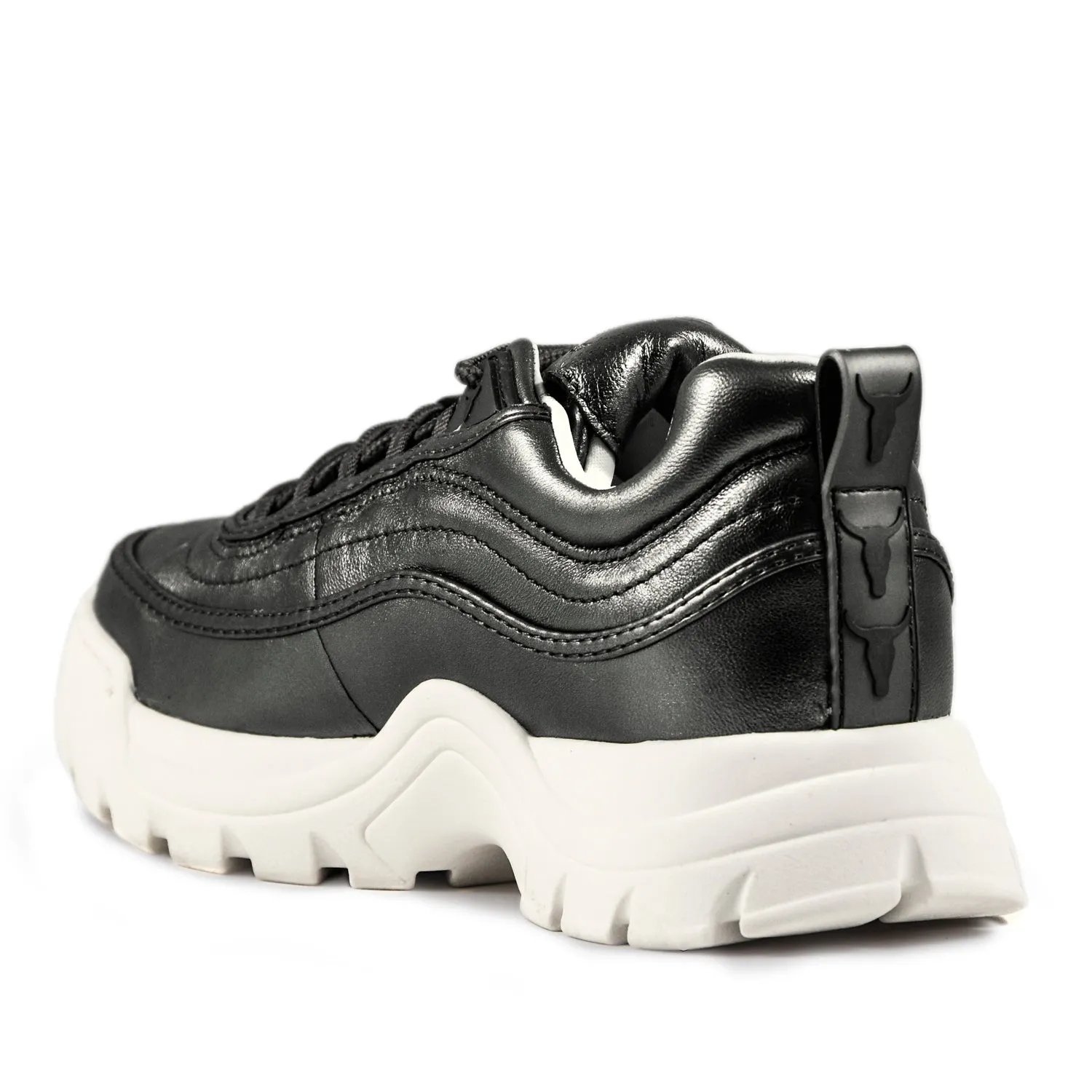 Sneakers Windsor Smith Donna Heist in pelle metallizzata