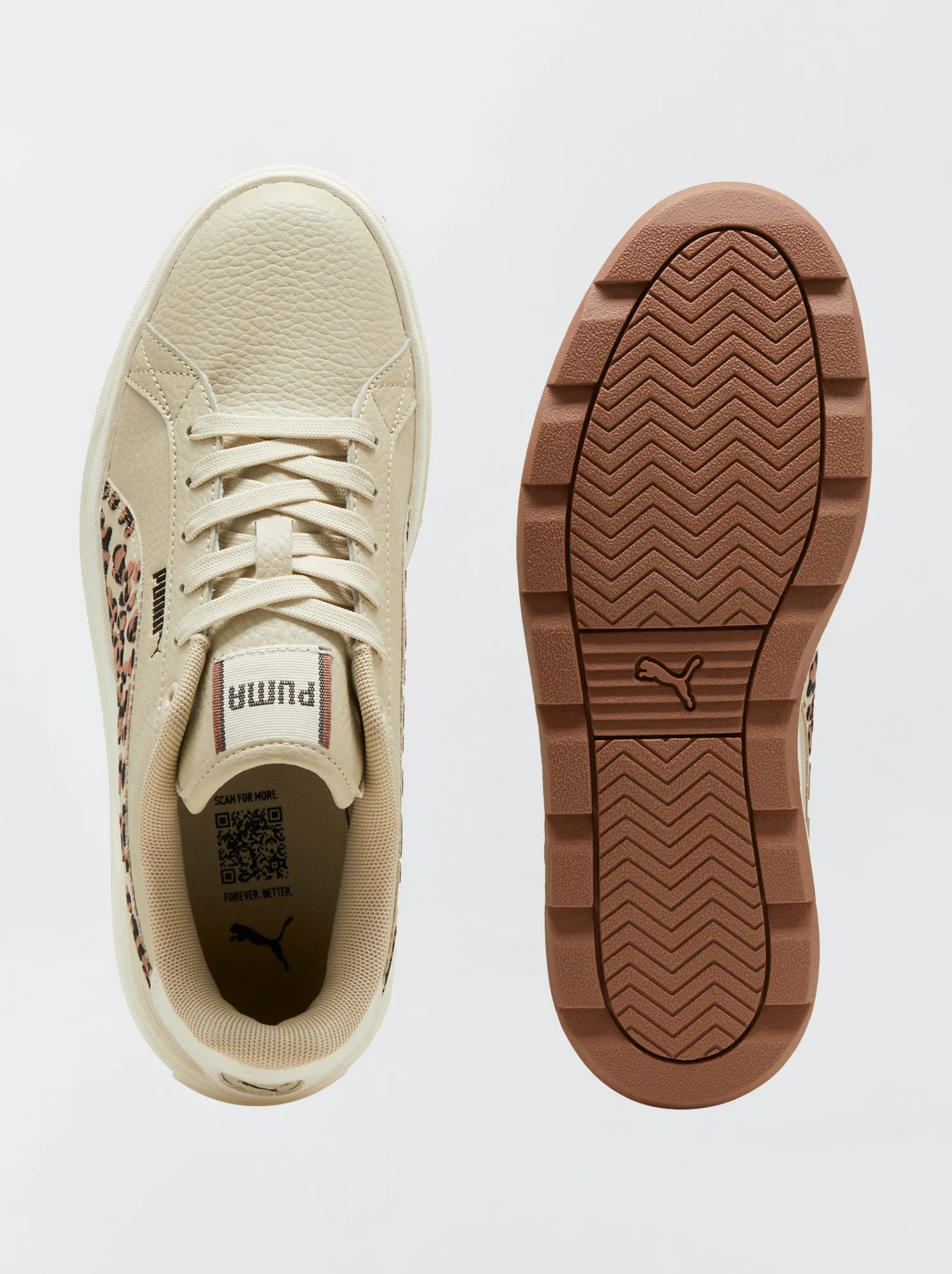 Sneakers 'Karmen' 'Puma' - BEIGE