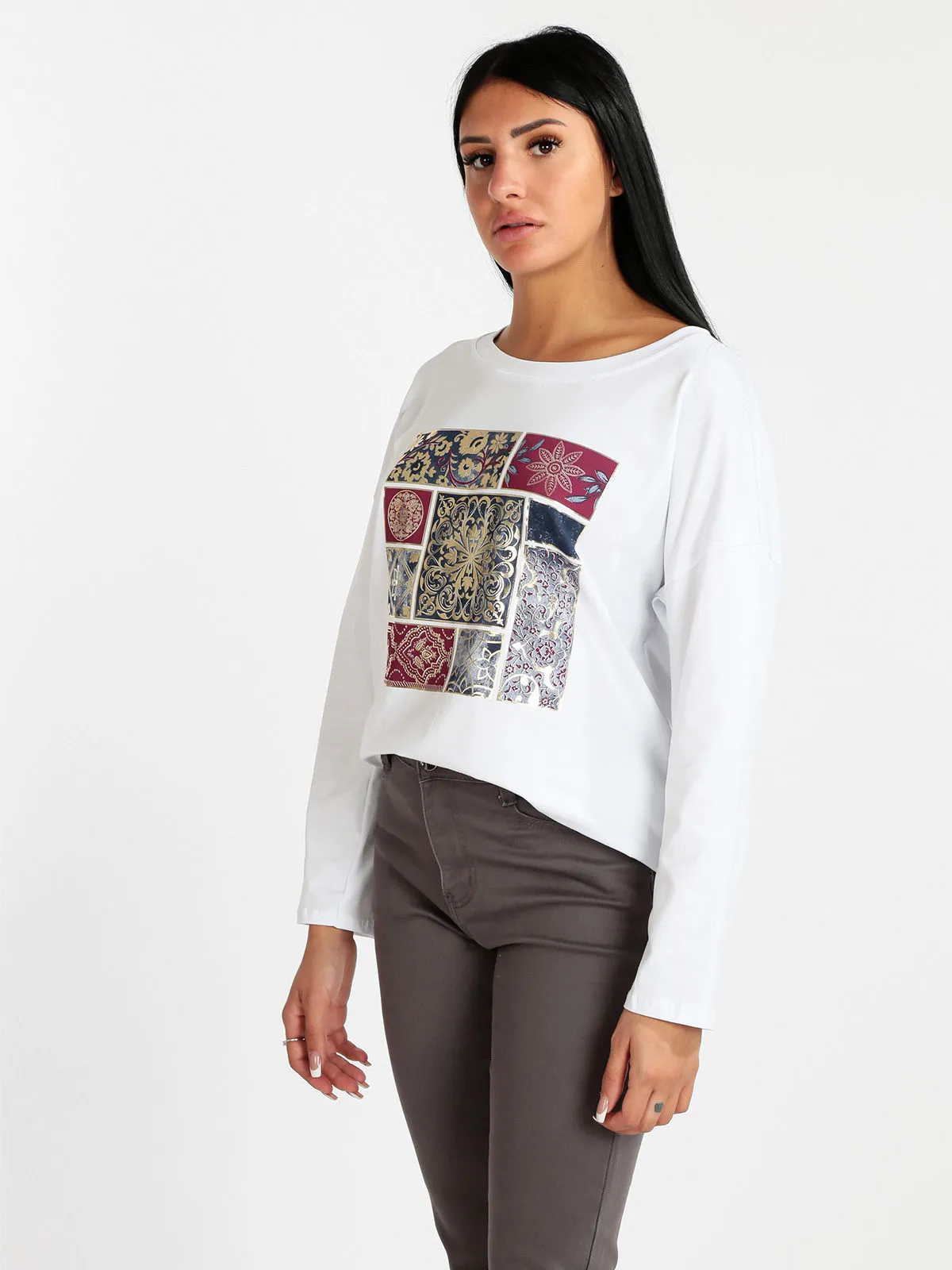 Solada T-shirt femme oversize