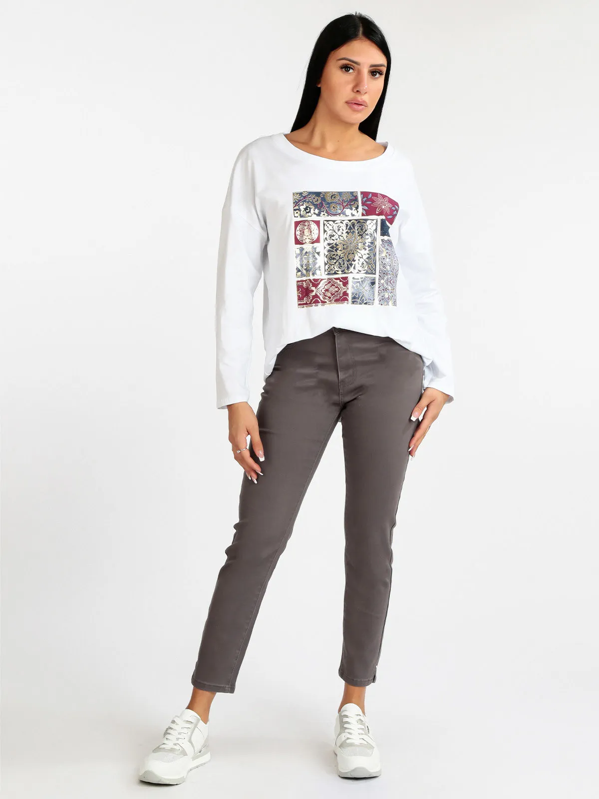 Solada T-shirt femme oversize