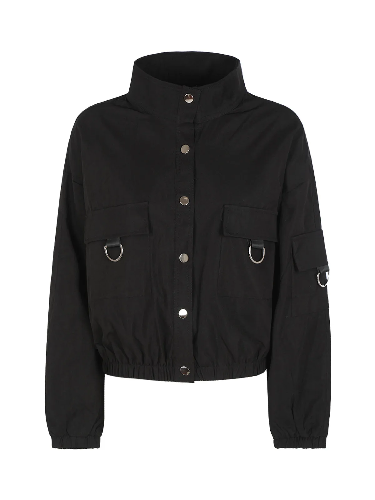 Solada Veste femme oversize avec boutons et poches