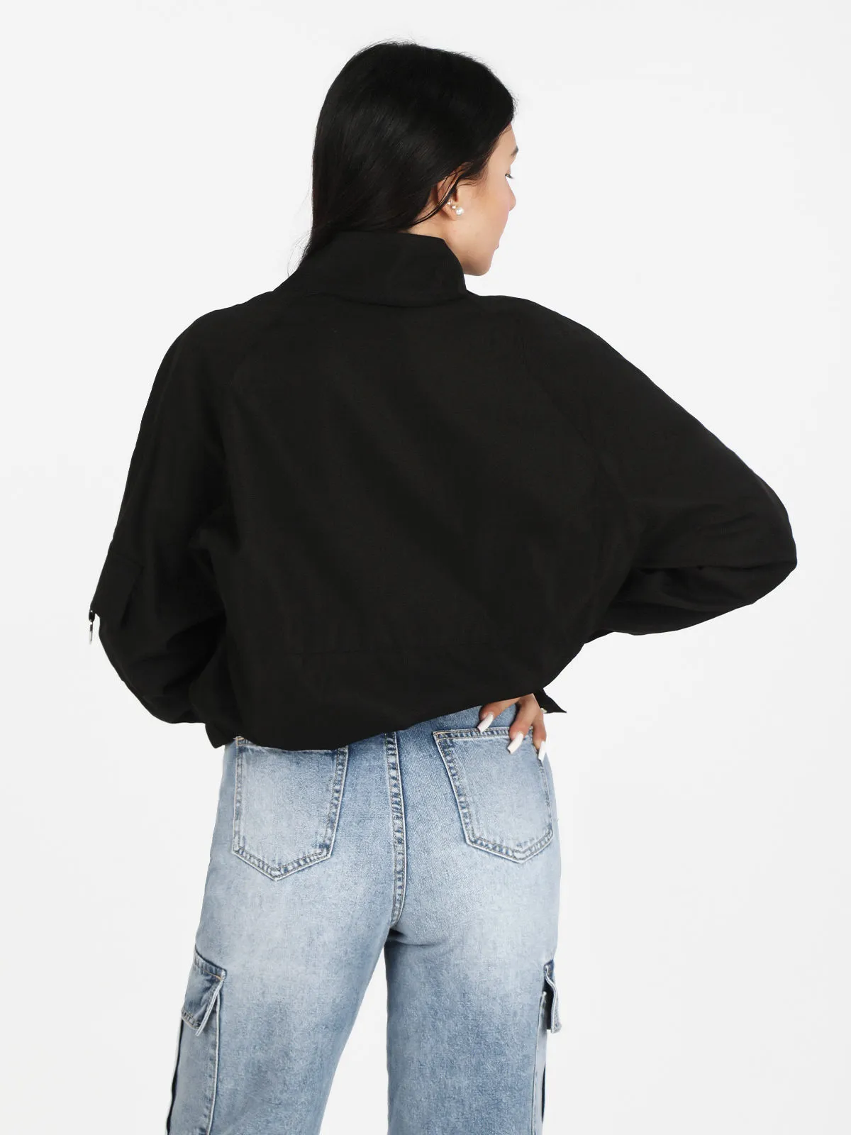 Solada Veste femme oversize avec boutons et poches
