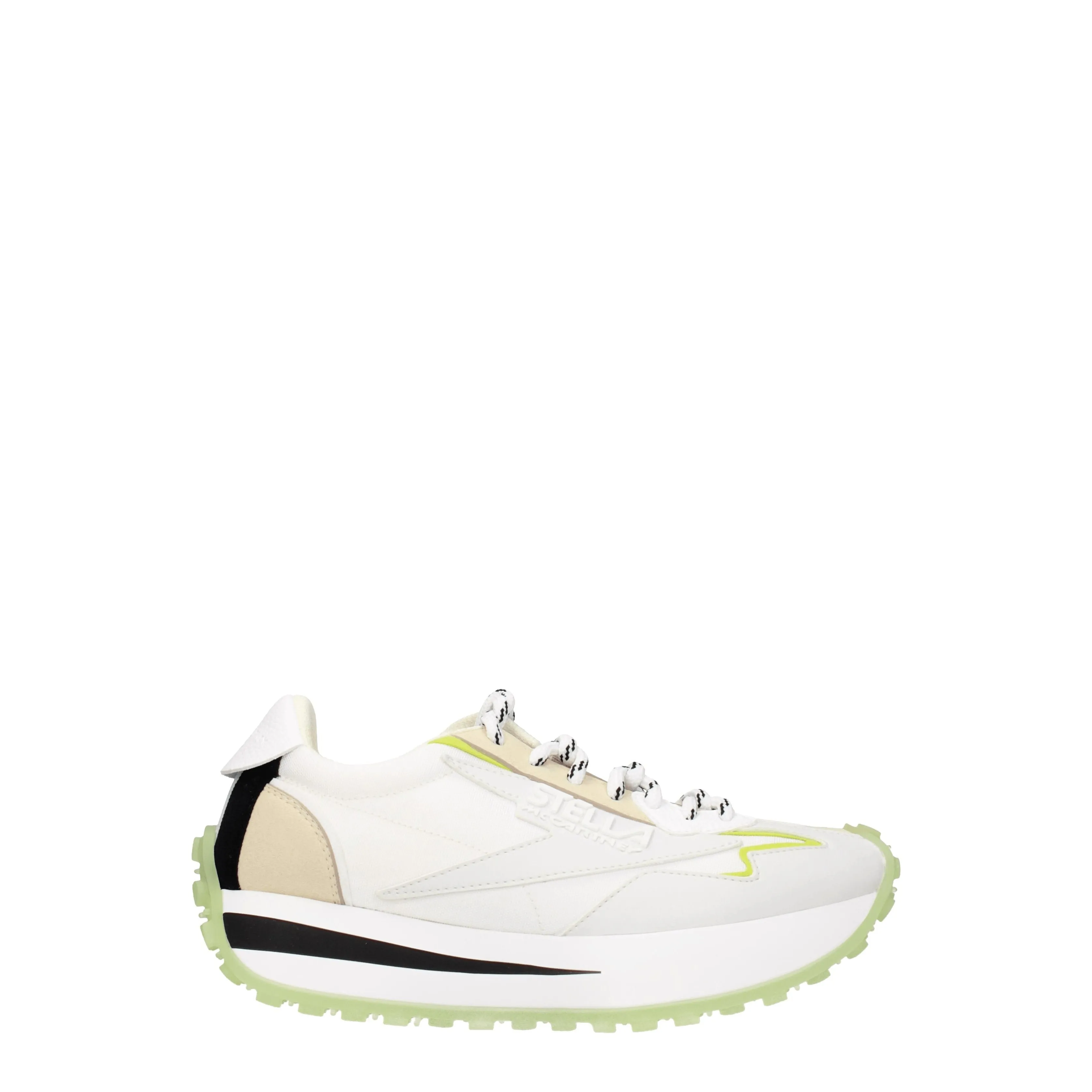 Stella McCartney Sneakers Donna Tessuto Bianco/Beige