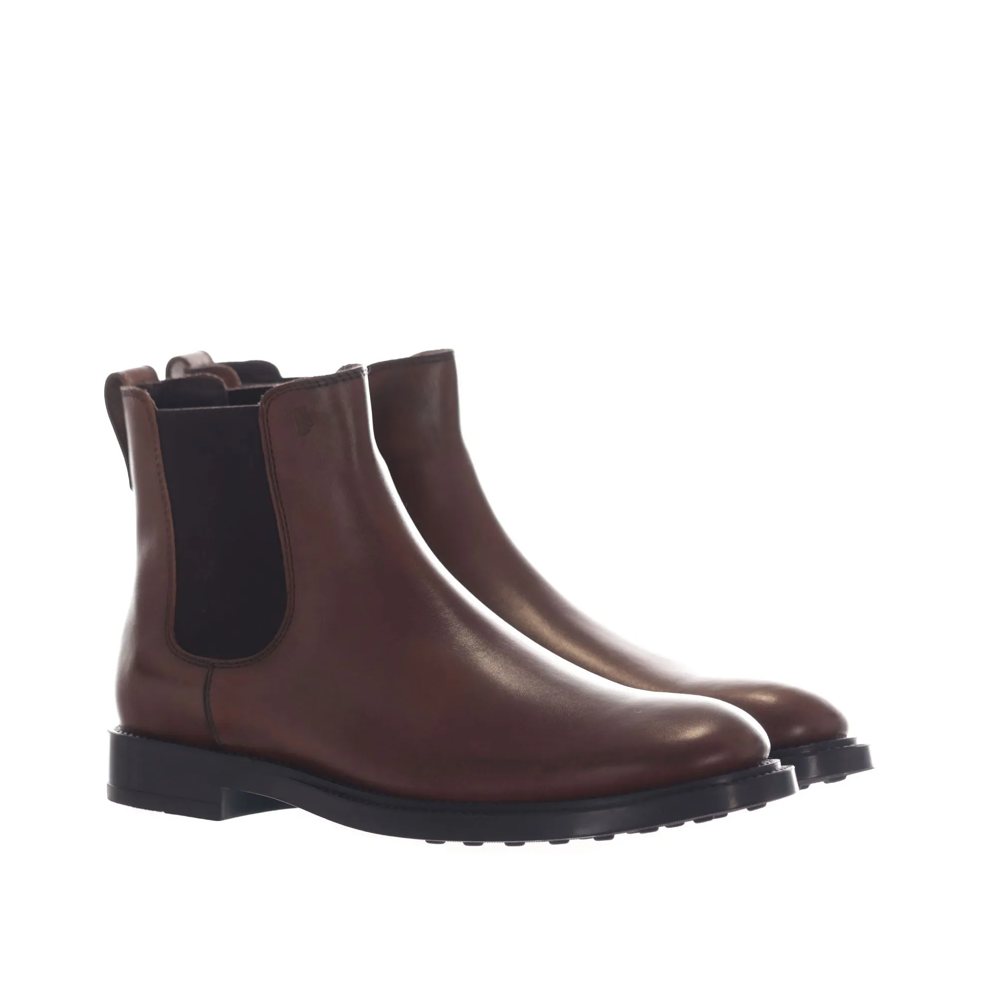 Stivaletto beatles in pelle