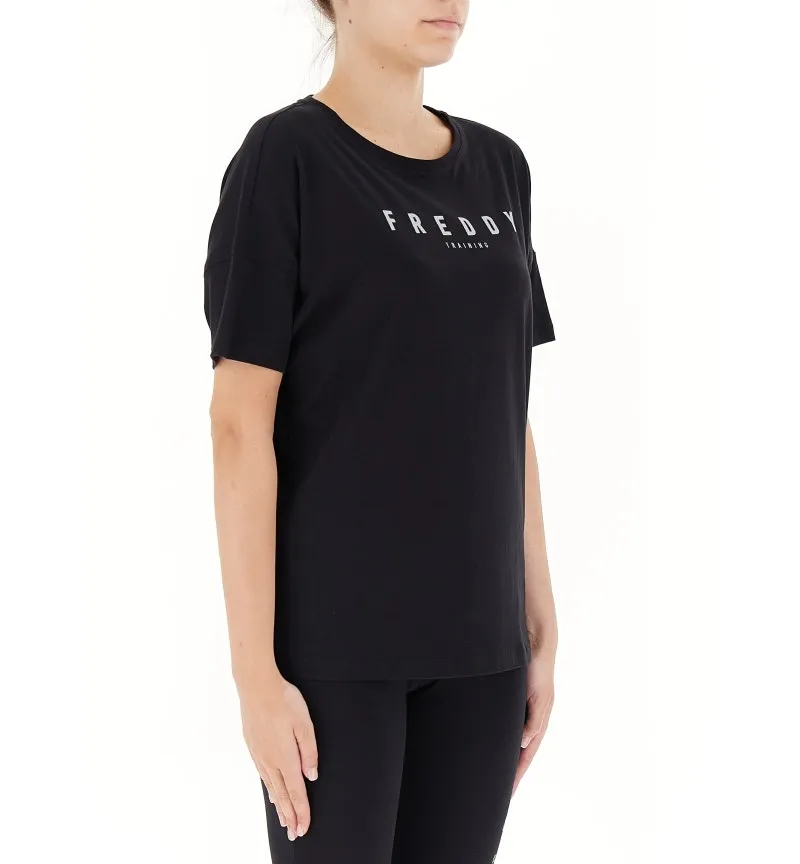 T-shirt con scritta